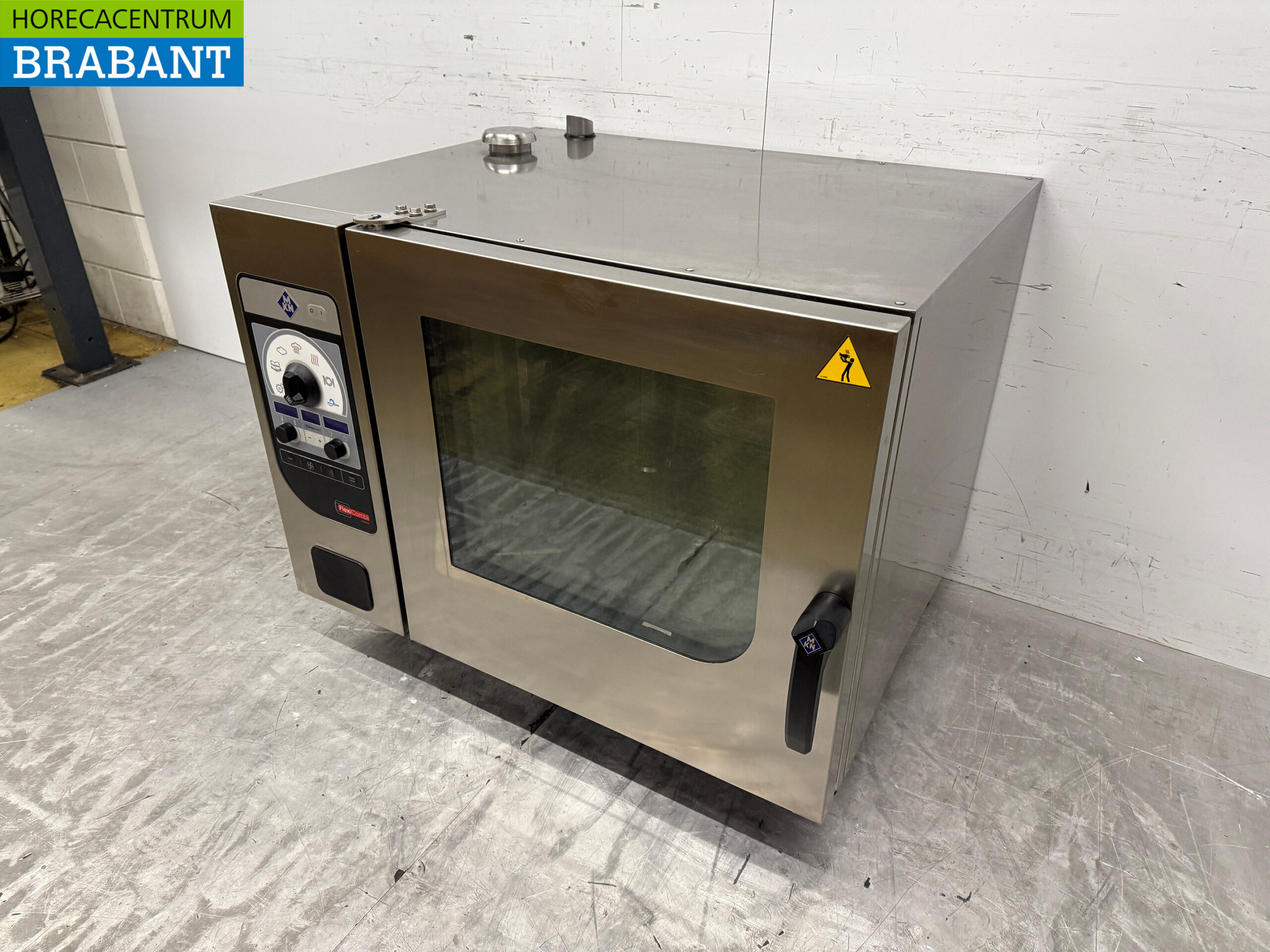 Edelstahl MKN FlexiRack Combisteamer 6 x 1/1 GN 400V Horeca – Bild 3