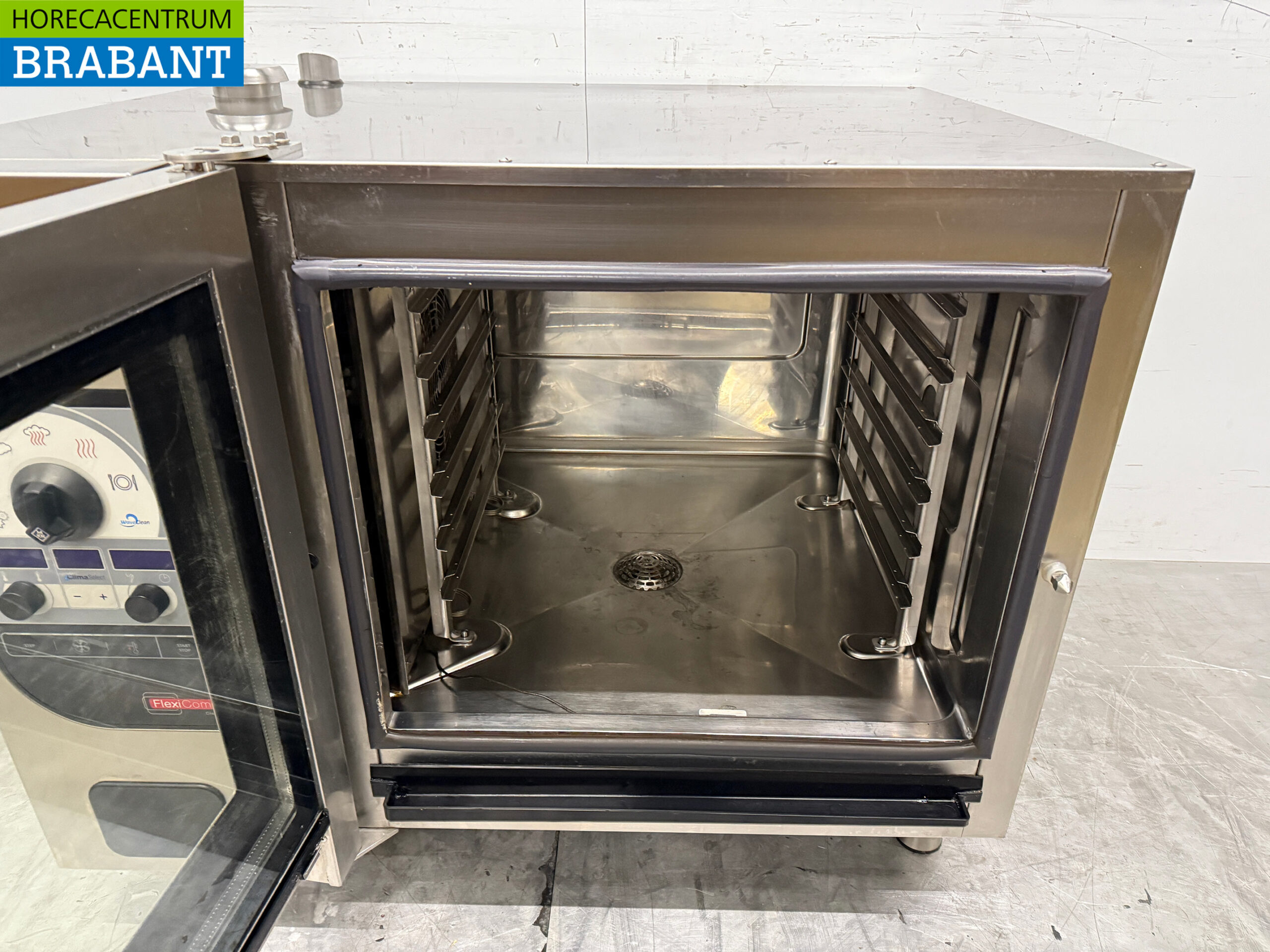 Edelstahl MKN FlexiRack Combisteamer 6 x 1/1 GN 400V Horeca – Bild 5