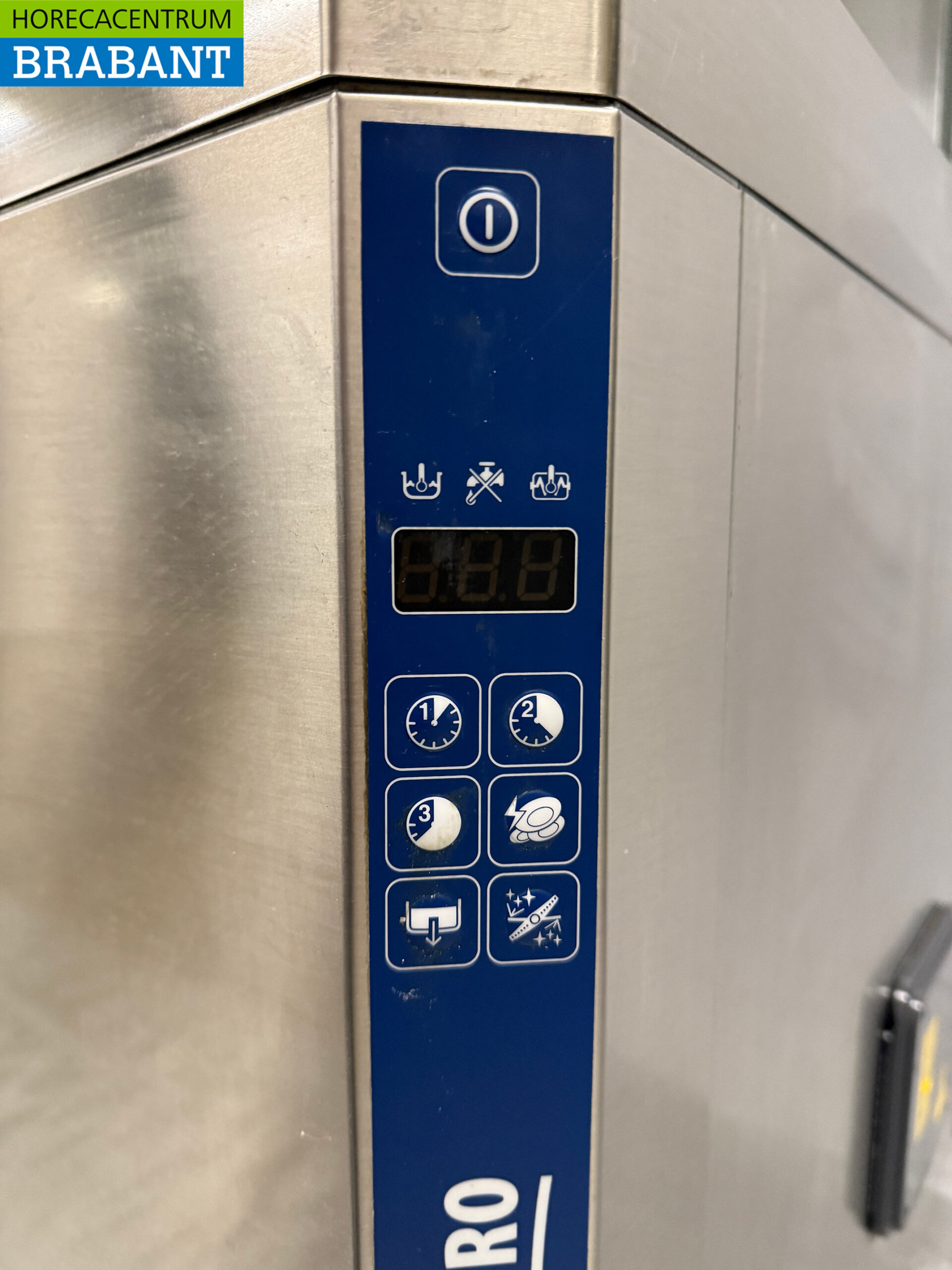 Edelstahl-Geschirrspüler Zanussi HHT8 Sliding 400V Catering – Bild 6