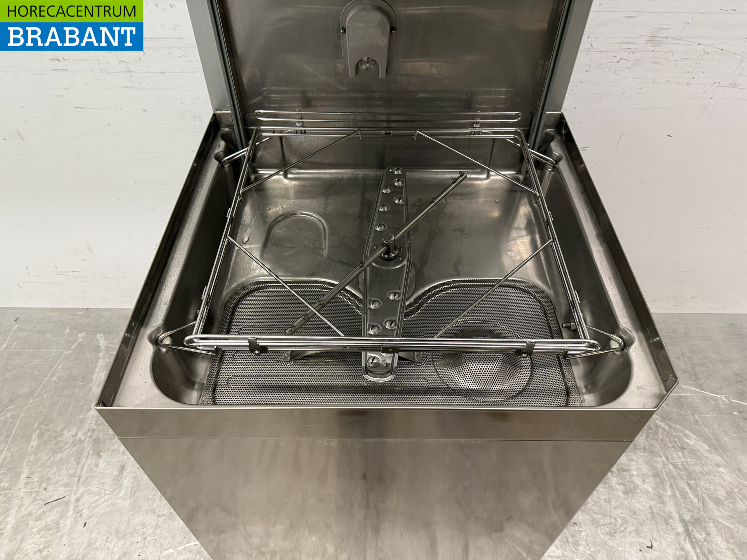 Edelstahl-Geschirrspüler Zanussi HHT8 Sliding 400V Catering – Bild 4