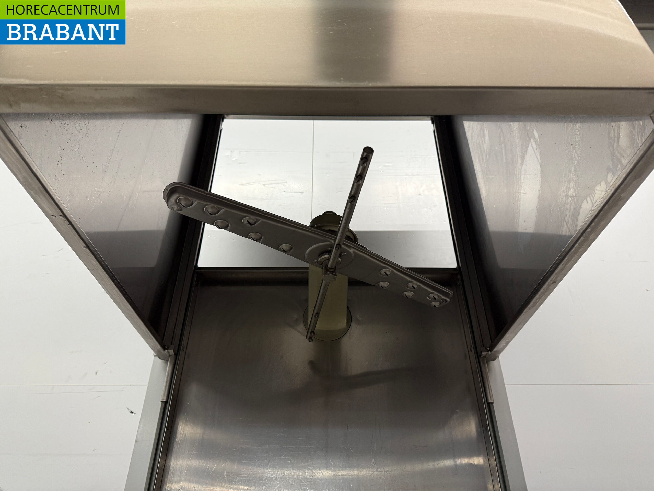 Edelstahl-Geschirrspüler Zanussi HHT8 Sliding 400V Catering – Bild 5