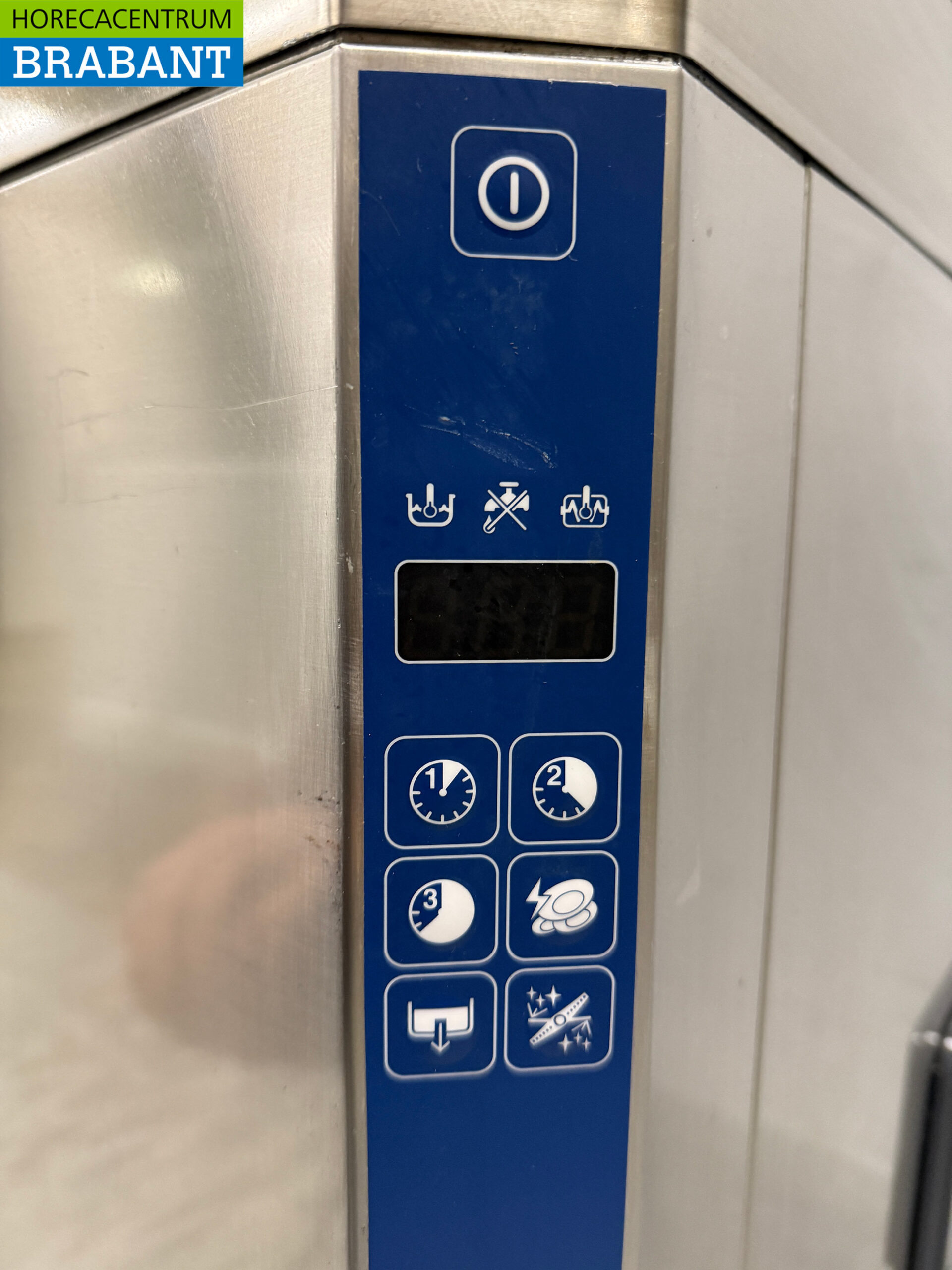 Edelstahl-Geschirrspüler Zanussi HHT8 Sliding 400V Catering – Bild 6