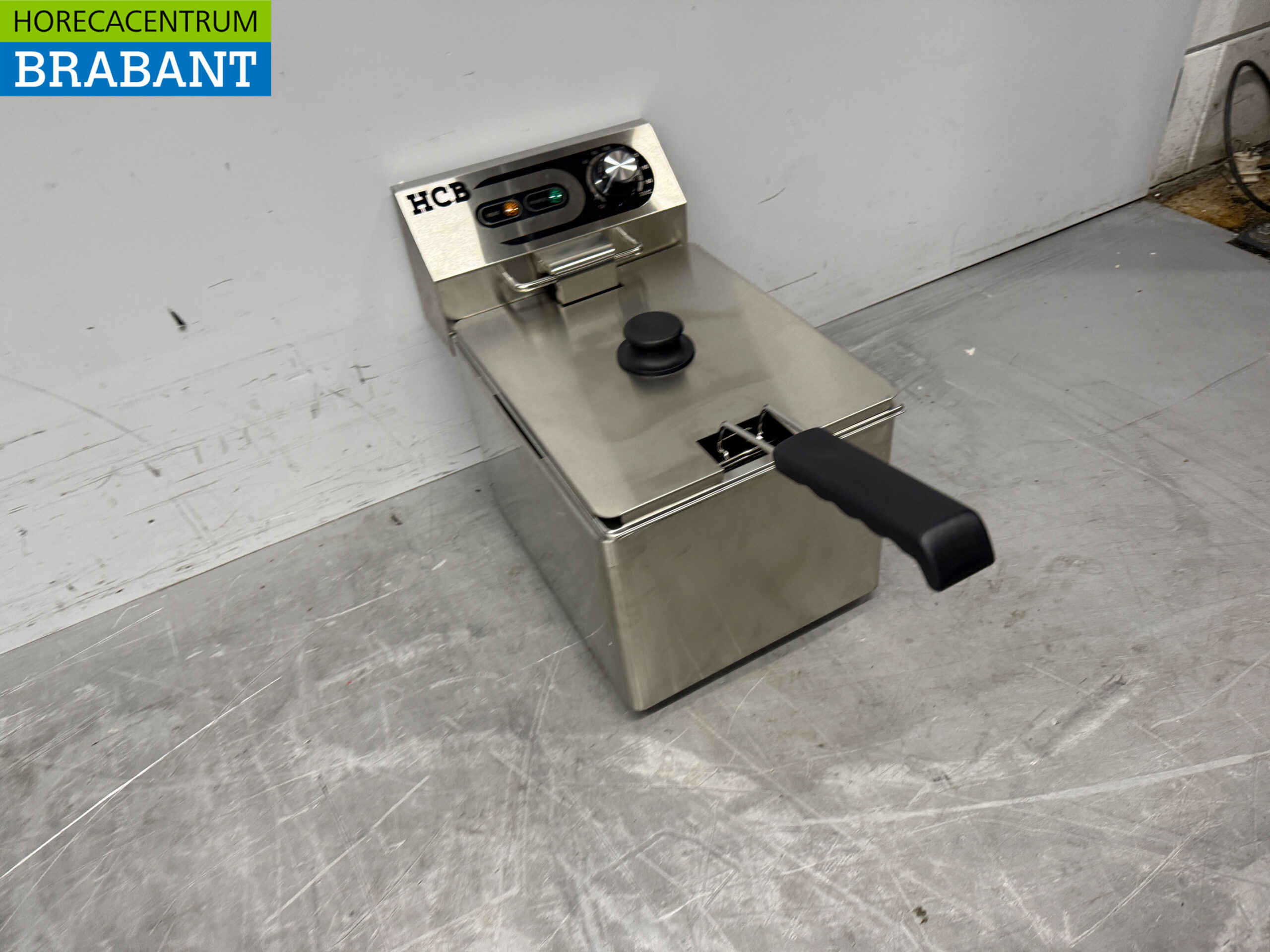 HCB Edelstahl Friteuse 9 Liter 230V Horeca – Bild 3