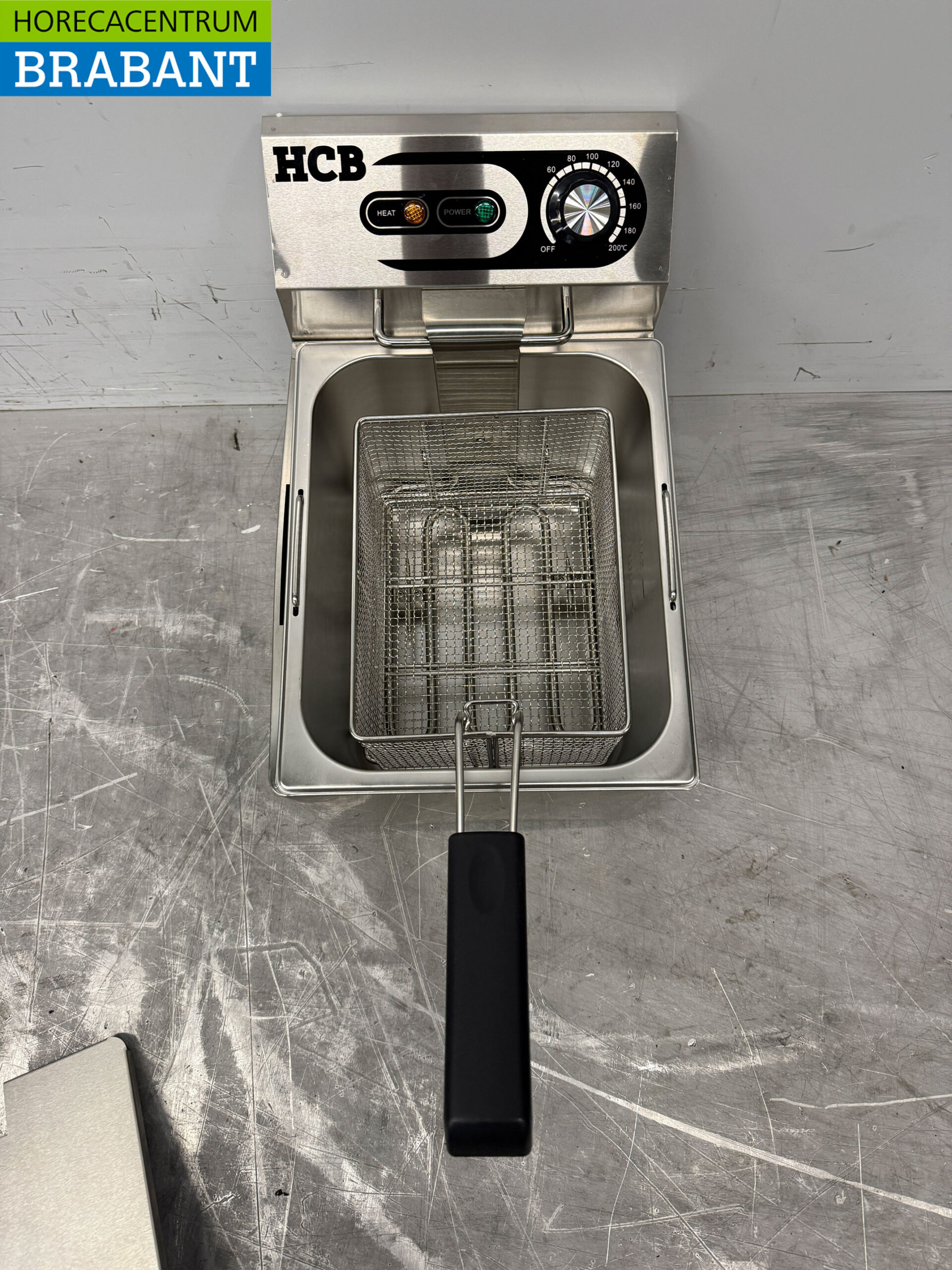 HCB Edelstahl Friteuse 9 Liter 230V Horeca – Bild 5