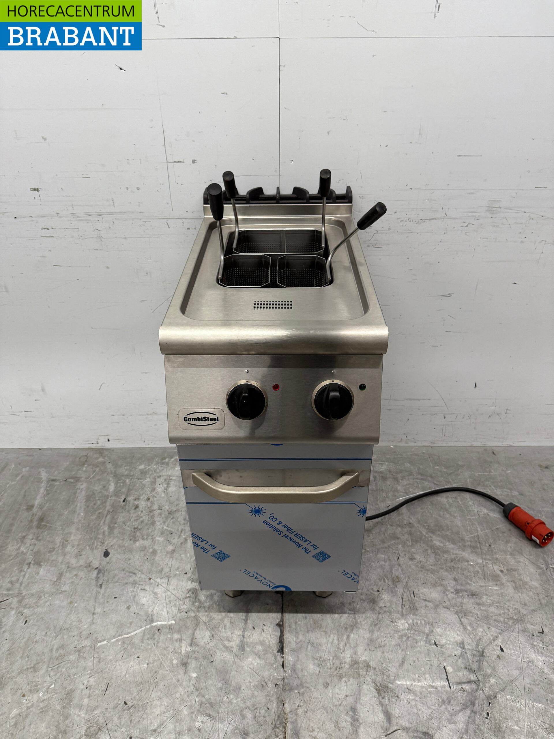 Edelstahl Combisteel Nudelkocher 18 Liter 3 Körbe 400V Horeca