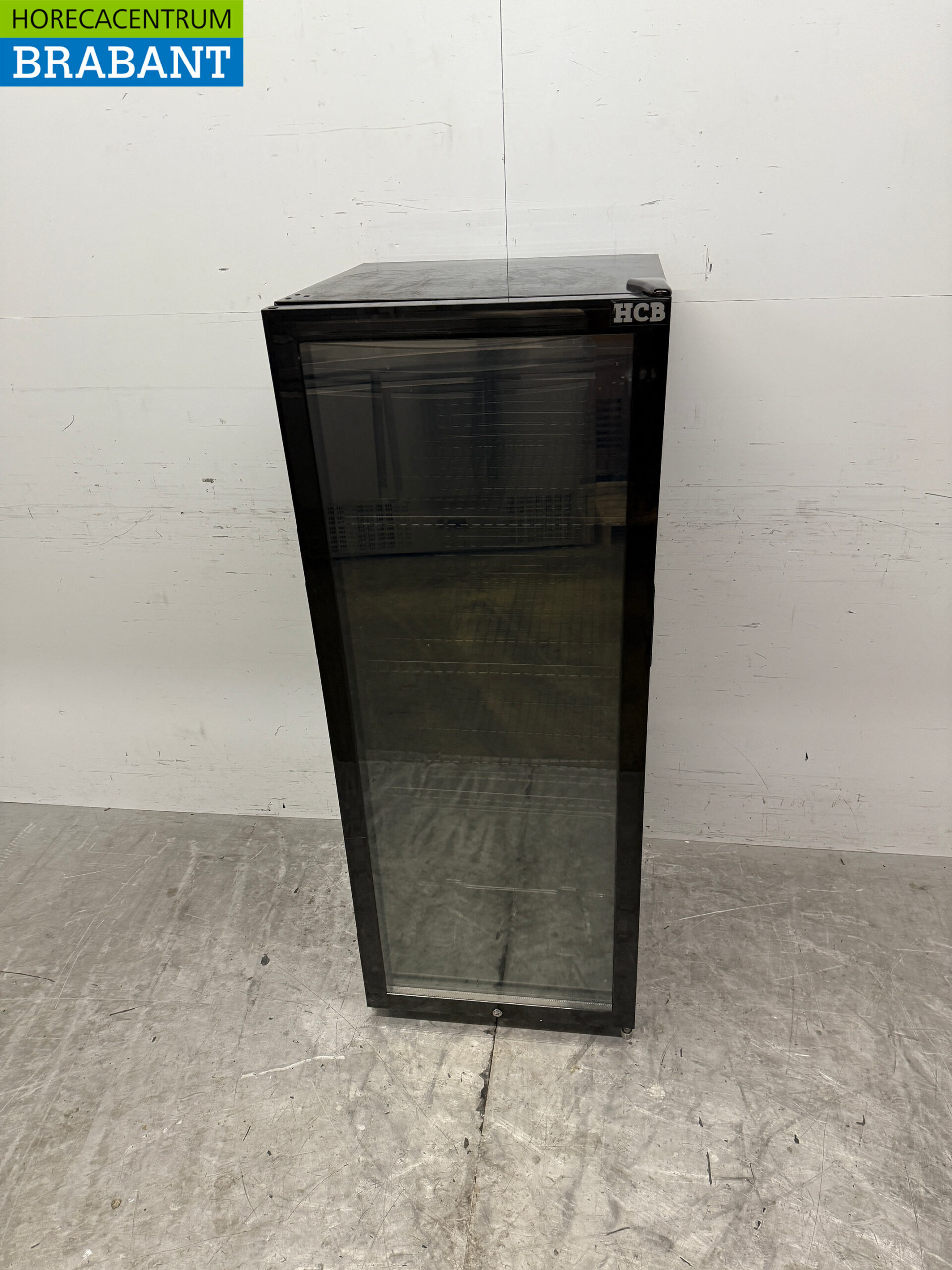 HCB Glastürkühlschrank Getränkekühlschrank Glastür 248 Liter 230V Horeca