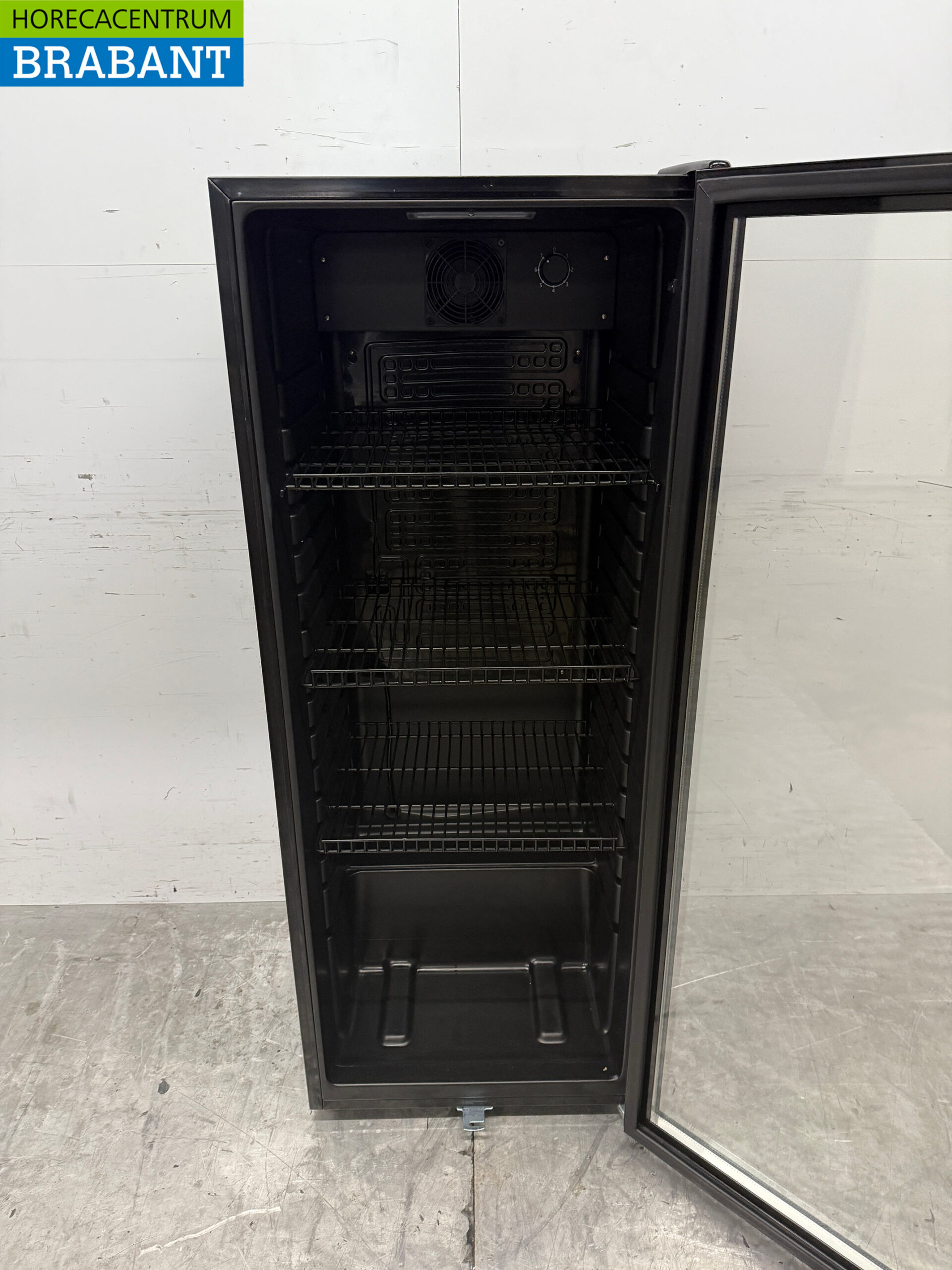 HCB Glastürkühlschrank Getränkekühlschrank Glastür 248 Liter 230V Horeca – Bild 4