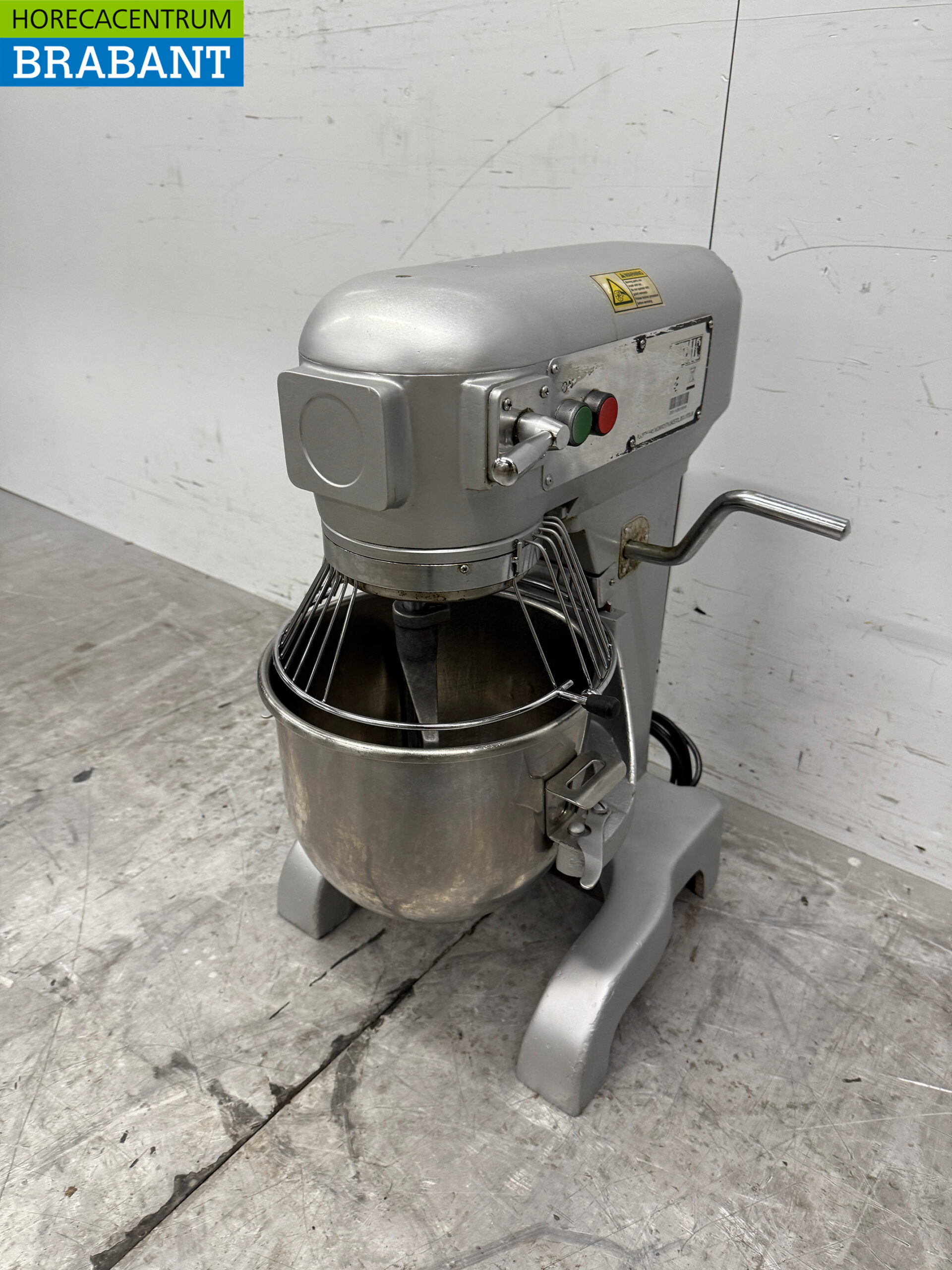 Buffalo Planet Mixer Mixer Edelstahlwanne 10 Liter 230V Horeca – Bild 2