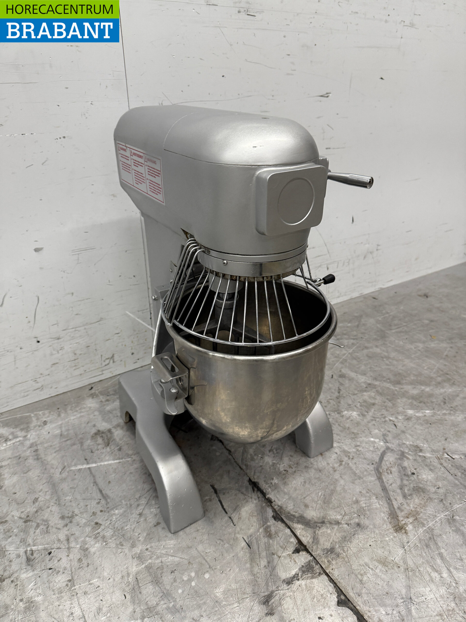 Buffalo Planet Mixer Mixer Edelstahlwanne 10 Liter 230V Horeca – Bild 3