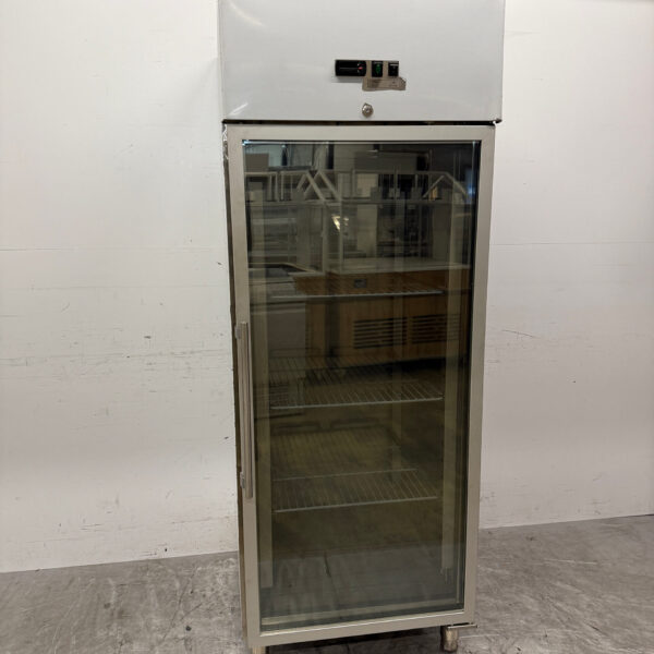 Edelstahl HCB Glastür Gefrierschrank Gefrierschrank mit Glastür 650 Liter 230V Horeca