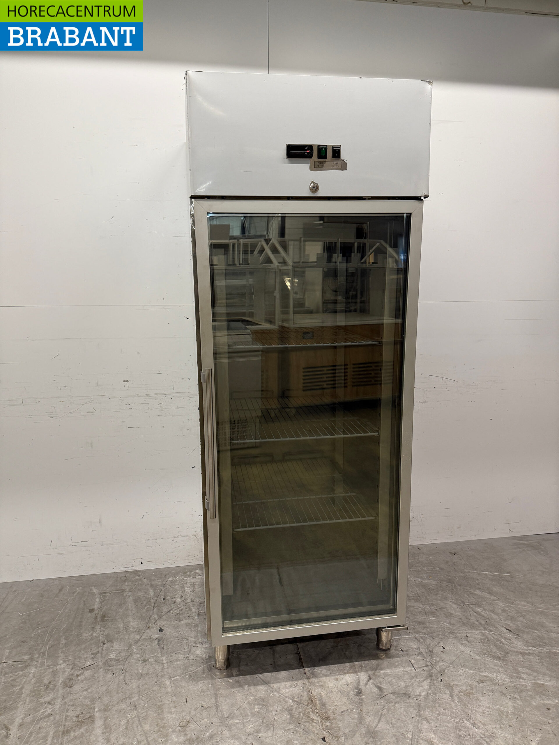Edelstahl HCB Glastür Gefrierschrank Gefrierschrank mit Glastür 650 Liter 230V Horeca