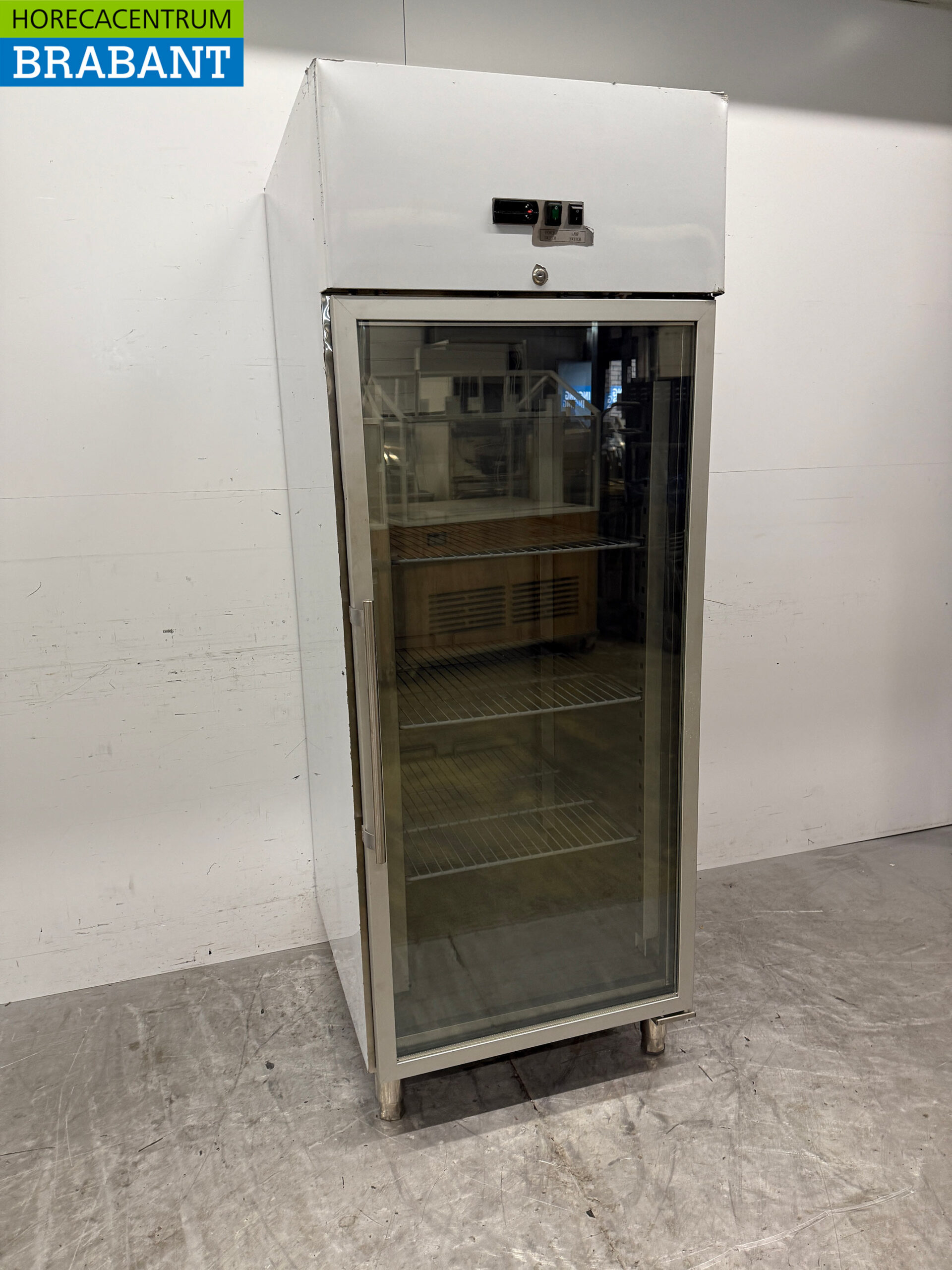 Edelstahl HCB Glastür Gefrierschrank Gefrierschrank mit Glastür 650 Liter 230V Horeca – Bild 2