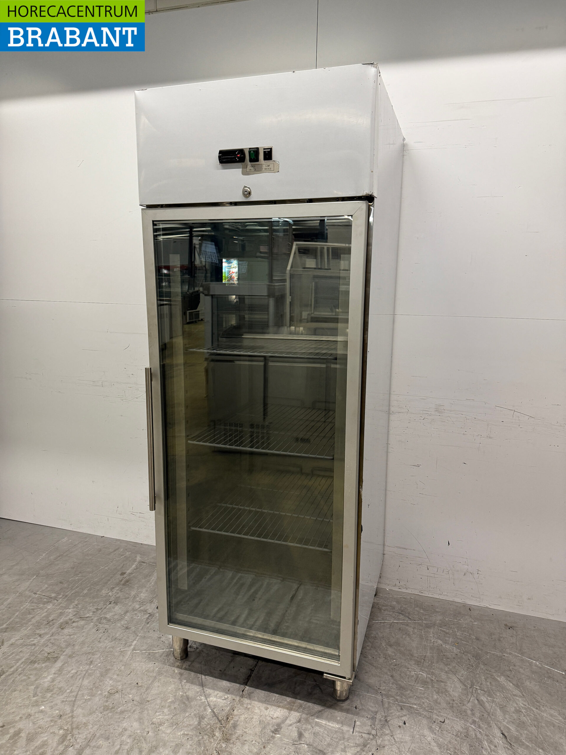 Edelstahl HCB Glastür Gefrierschrank Gefrierschrank mit Glastür 650 Liter 230V Horeca – Bild 3