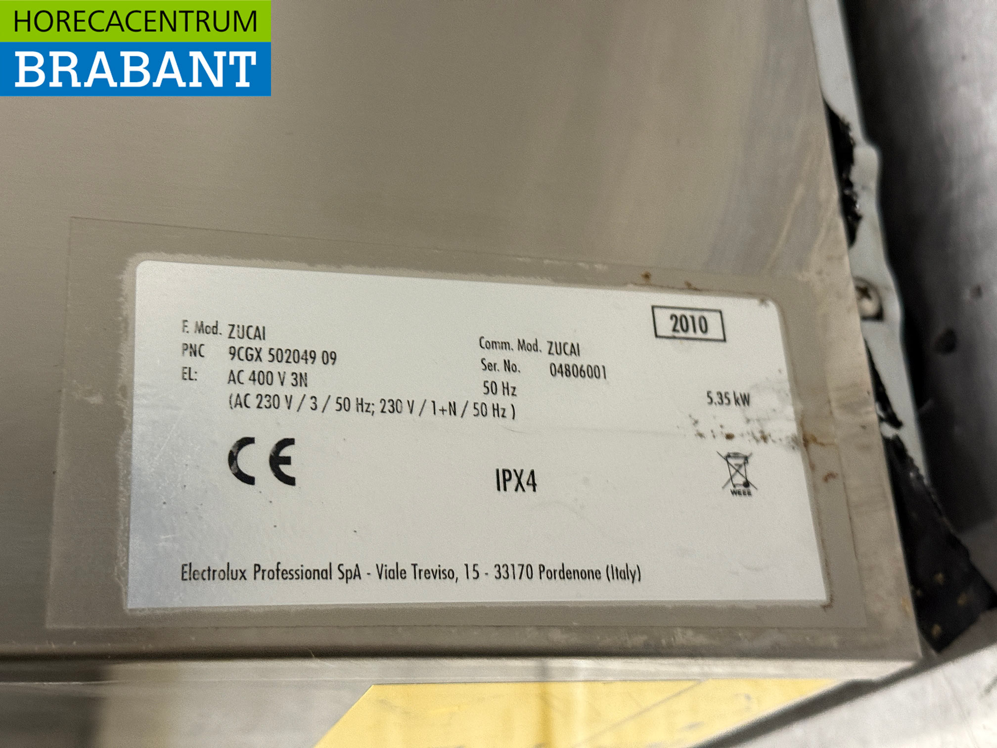 Zanussi Geschirrspüler aus Edelstahl 230V Horeca – Bild 6