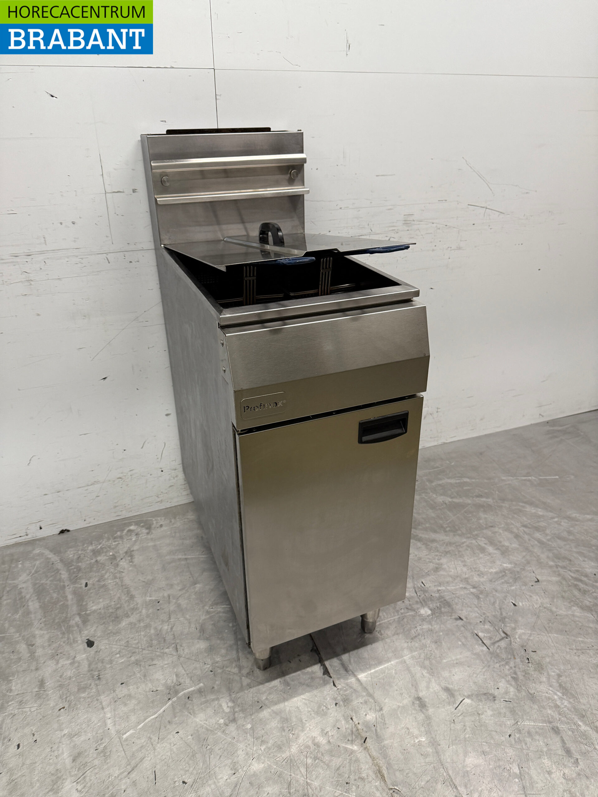 Profinox Fritteuse aus Edelstahl 21 Liter GAS Catering – Bild 3