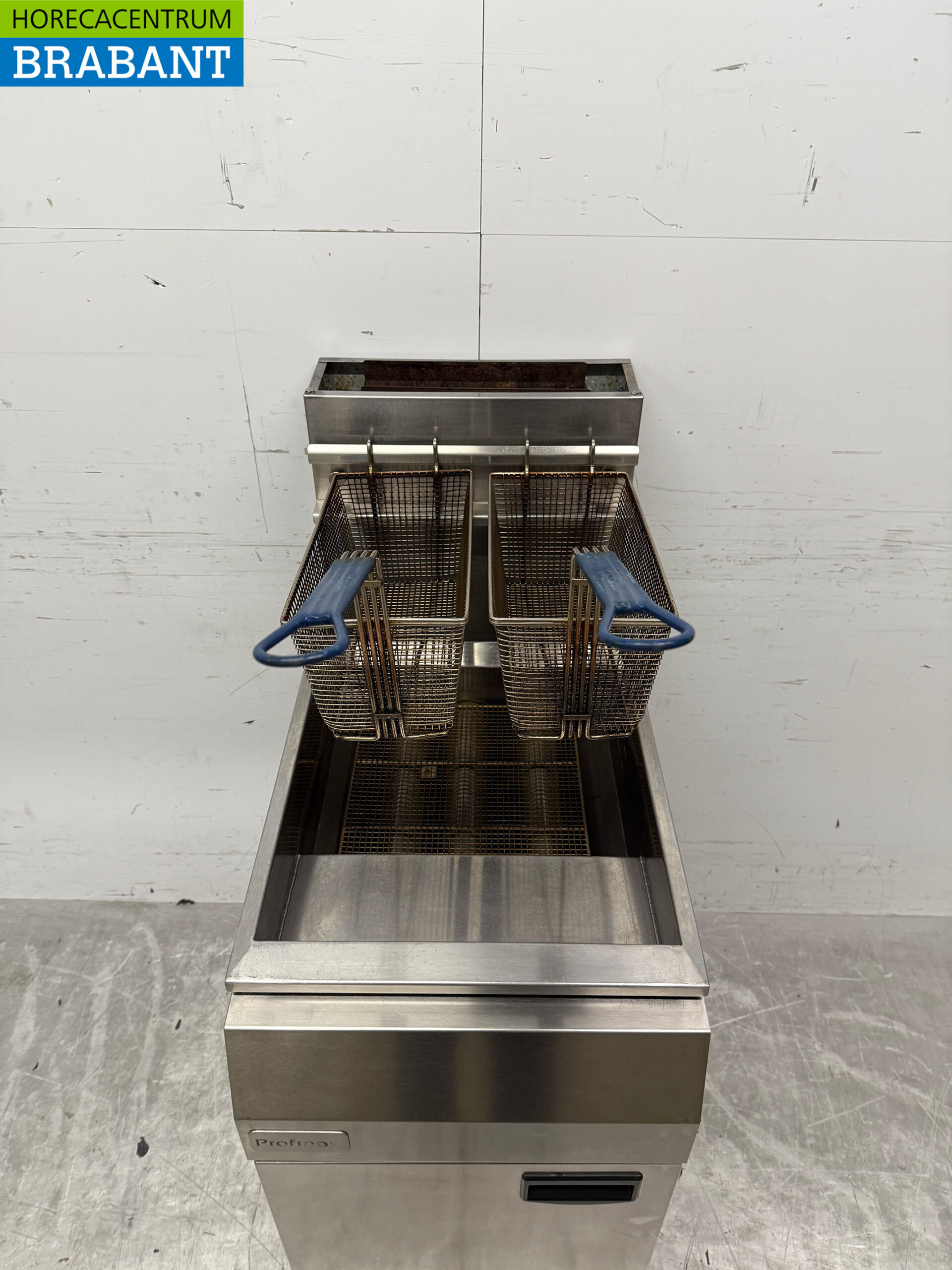 Profinox Fritteuse aus Edelstahl 21 Liter GAS Catering – Bild 4