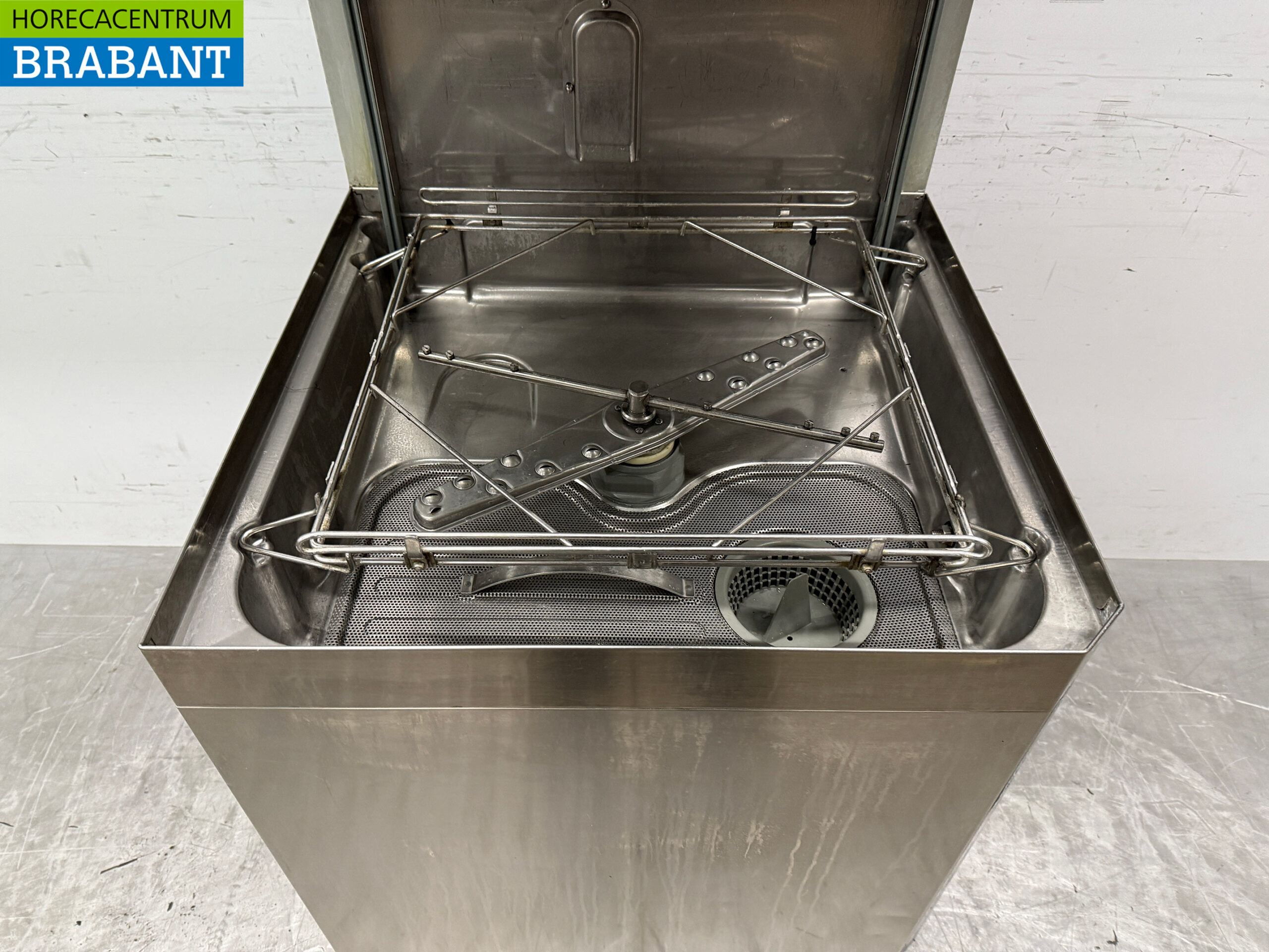 Zanussi Durchlaufgeschirrspüler aus Edelstahl mit Ablaufpumpe 400V Horeca – Bild 4