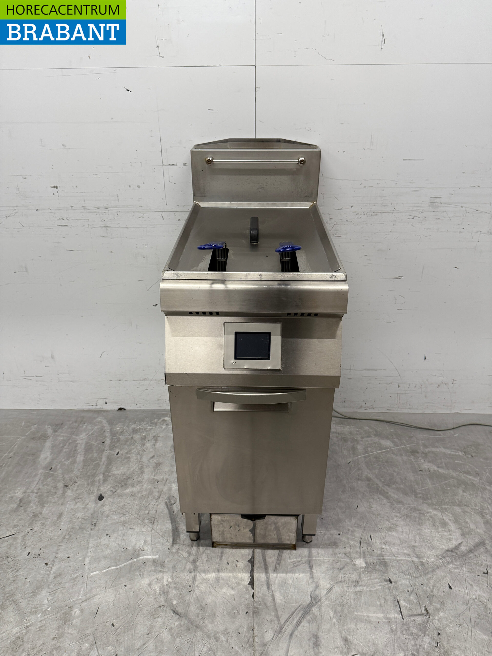 Fry Logic FLS 300 Fritteuse aus Edelstahl 22 Liter GAS + 230V Horeca