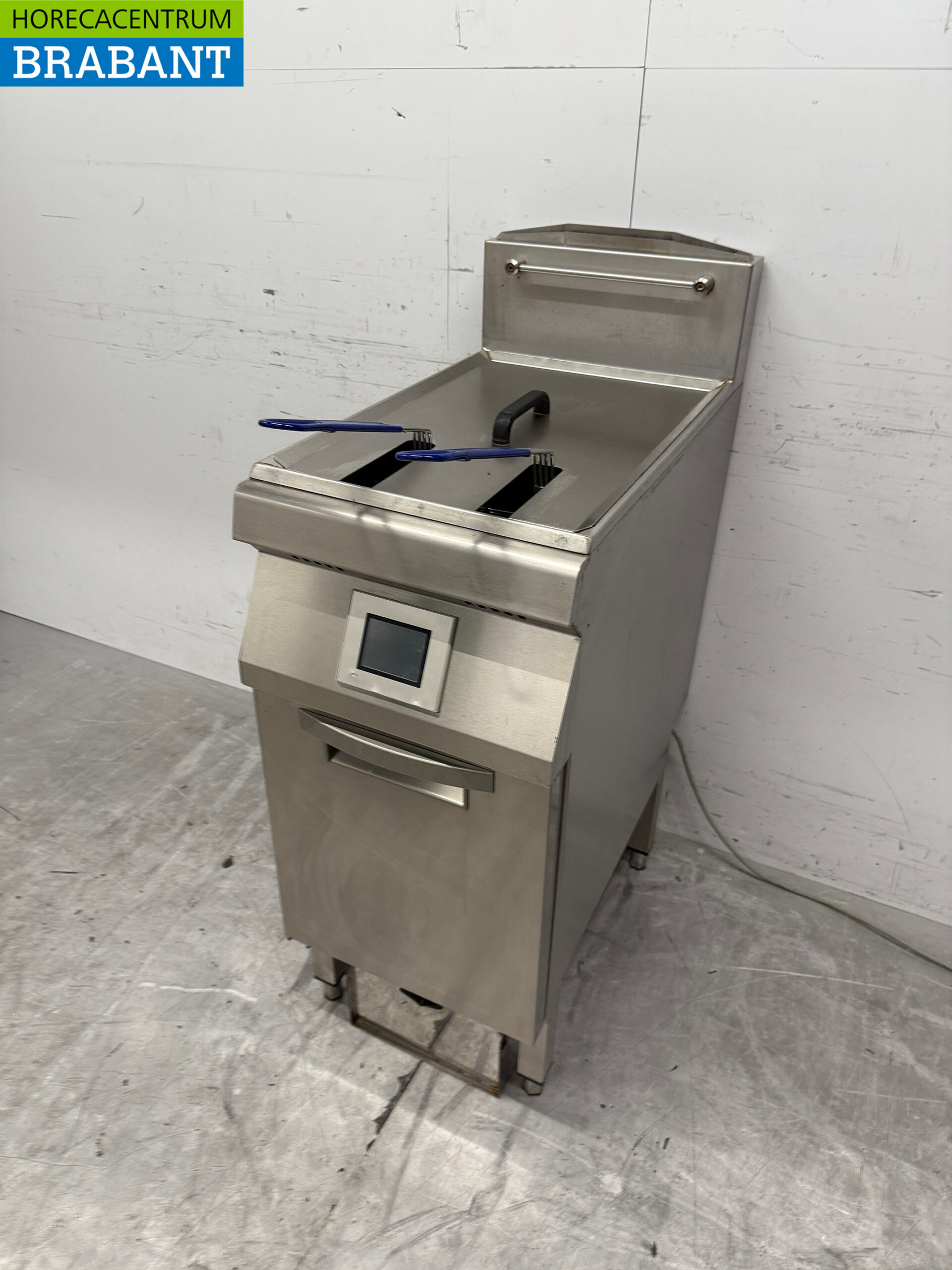 Fry Logic FLS 300 Fritteuse aus Edelstahl 22 Liter GAS + 230V Horeca – Bild 2