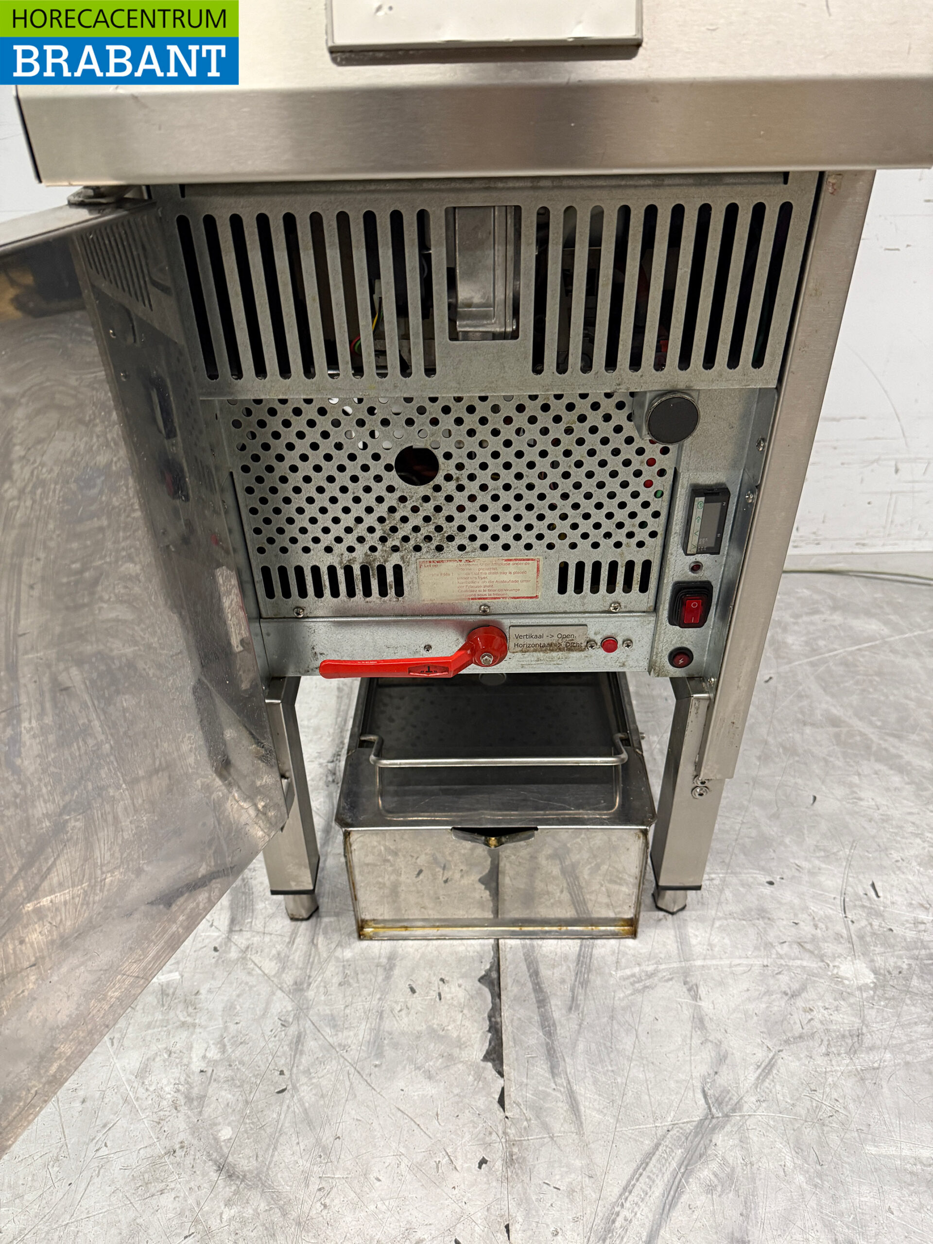 Fry Logic FLS 300 Fritteuse aus Edelstahl 22 Liter GAS + 230V Horeca – Bild 6