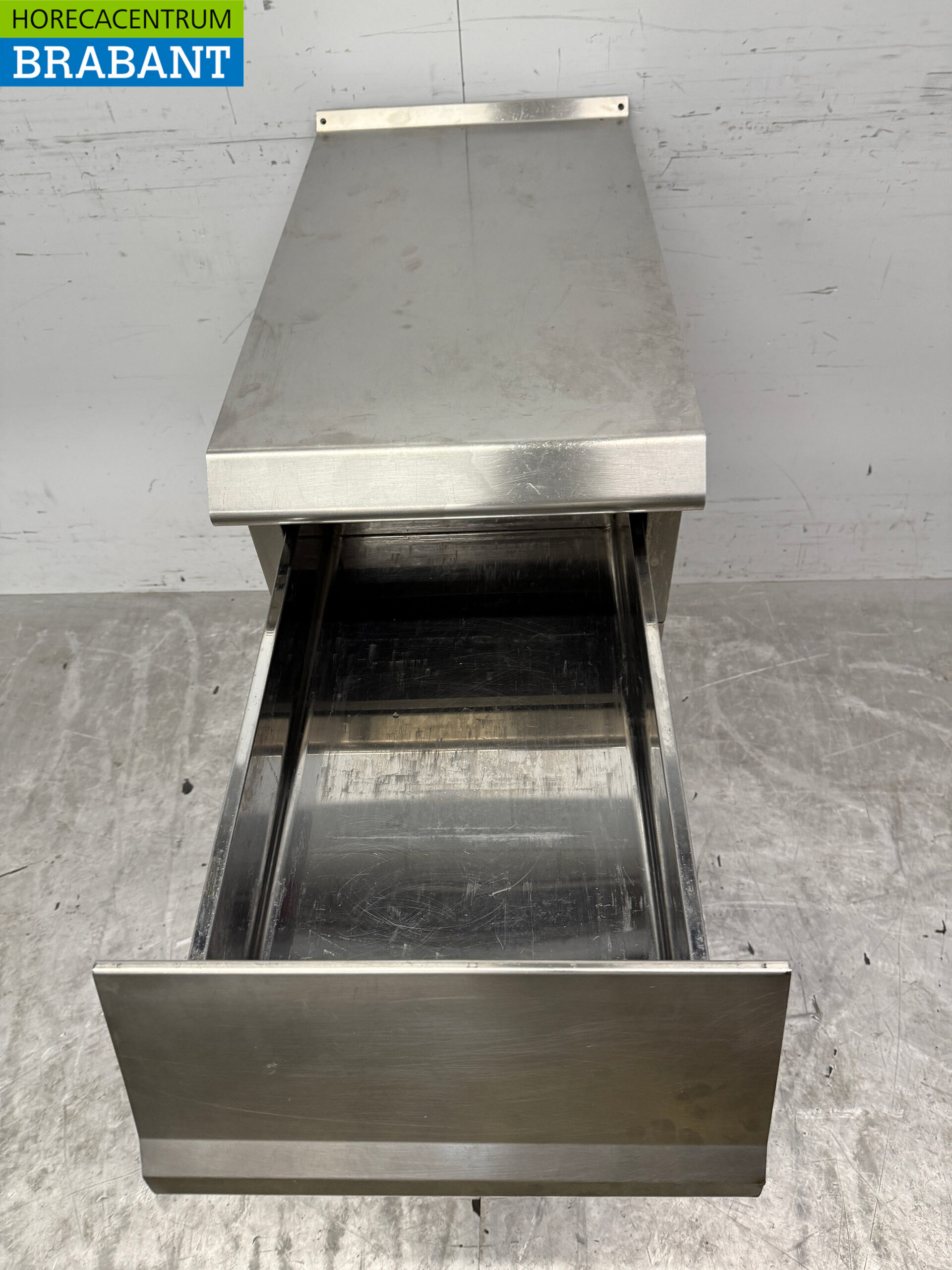 Arbeitsschrank aus Edelstahl Neutral Blind 40 cm Horeca – Bild 5