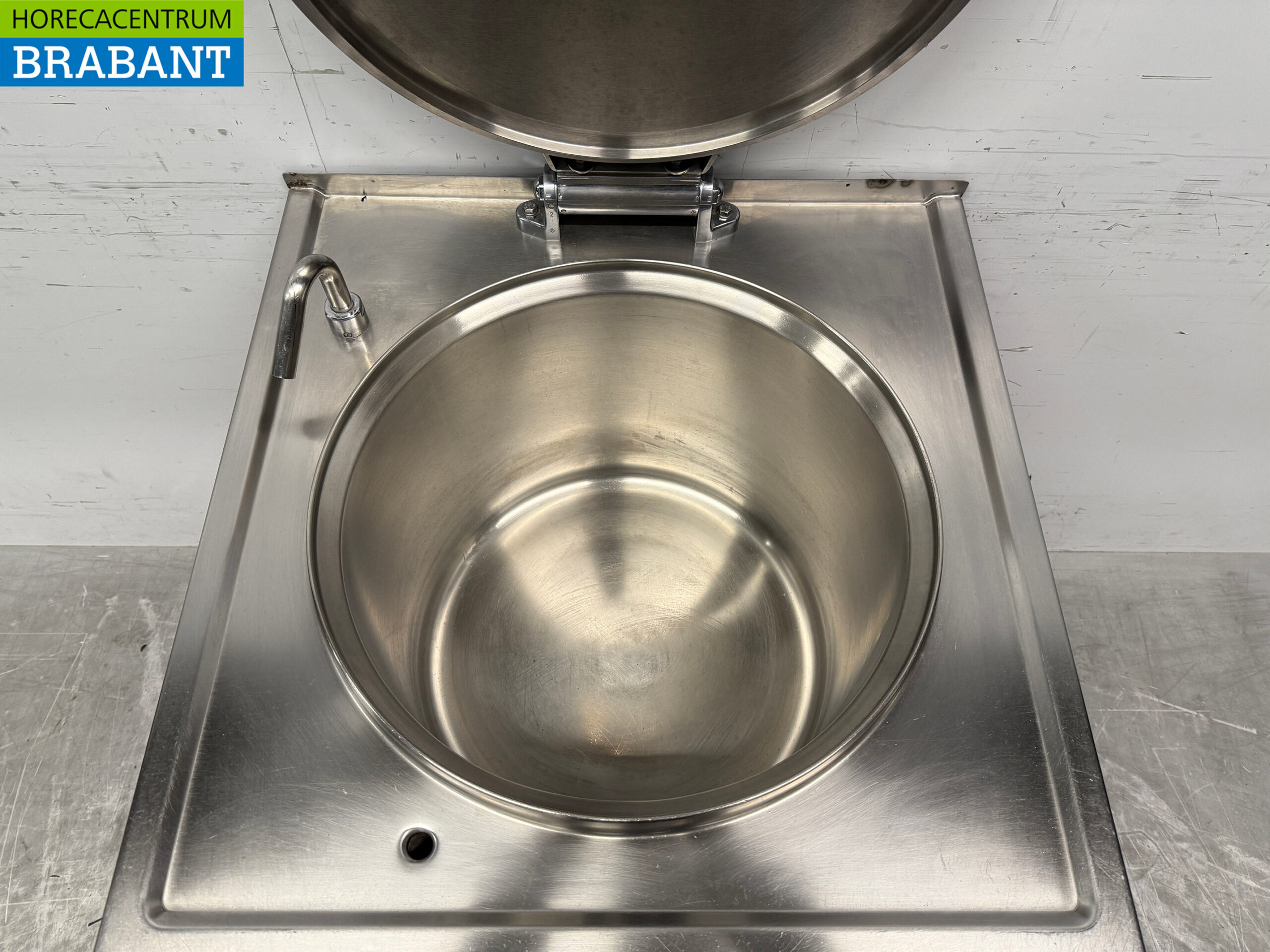 Edelstahl Kupperbusch Kochkessel 60 Liter 400V Horeca – Bild 4