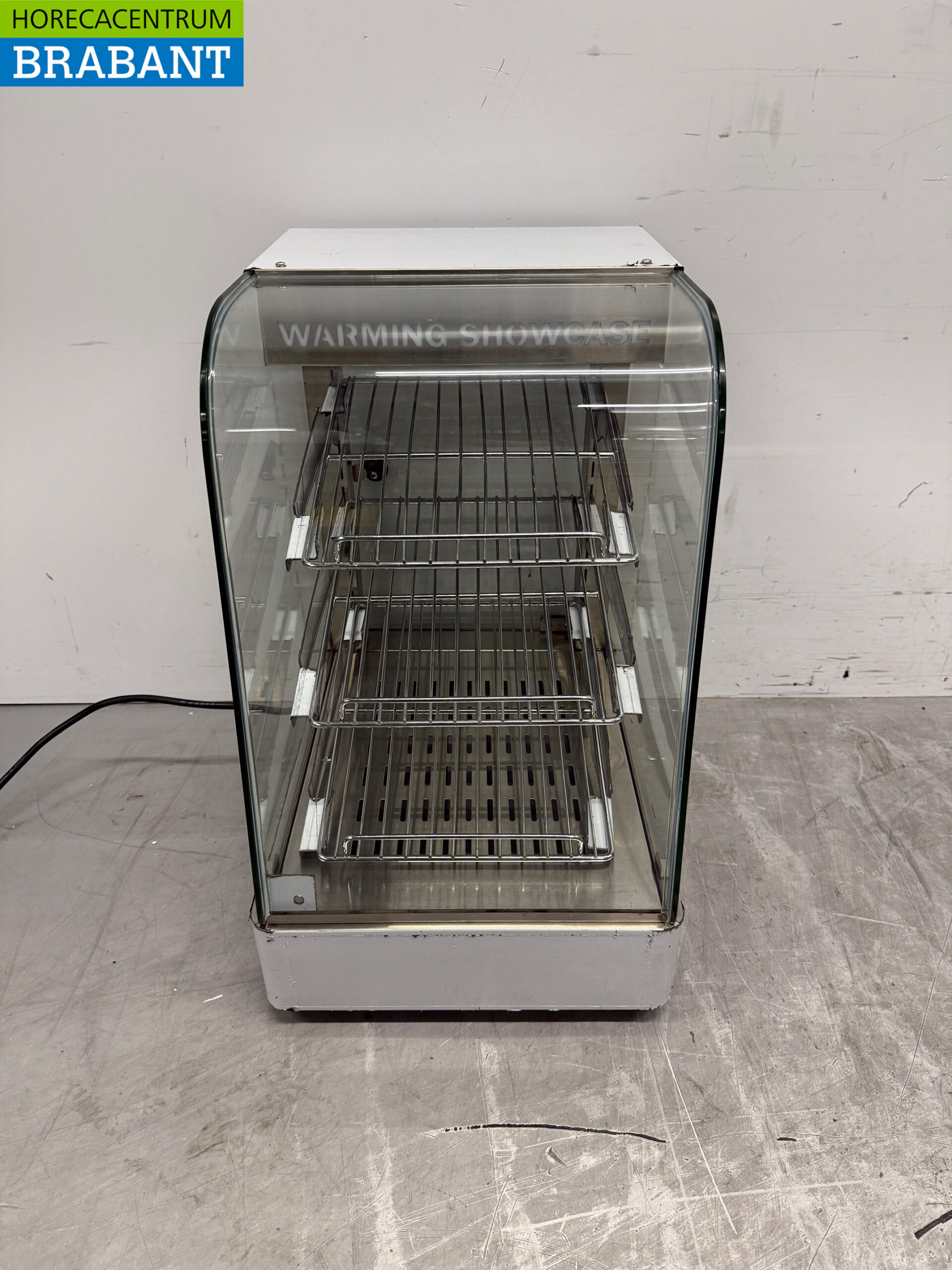 Edelstahl HCB Heiße Vitrine 35 cm 230V Horeca