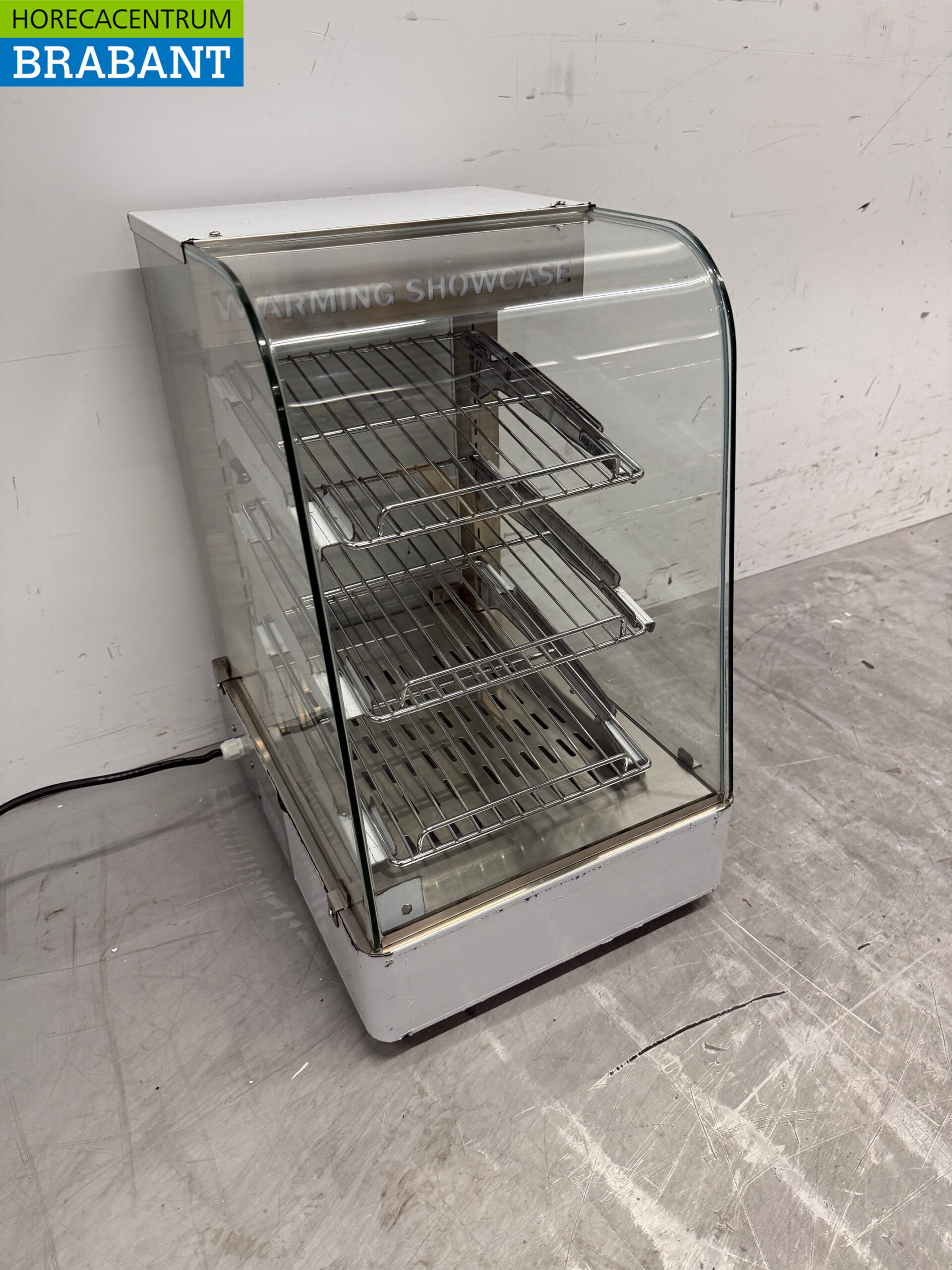 Edelstahl HCB Heiße Vitrine 35 cm 230V Horeca – Bild 3