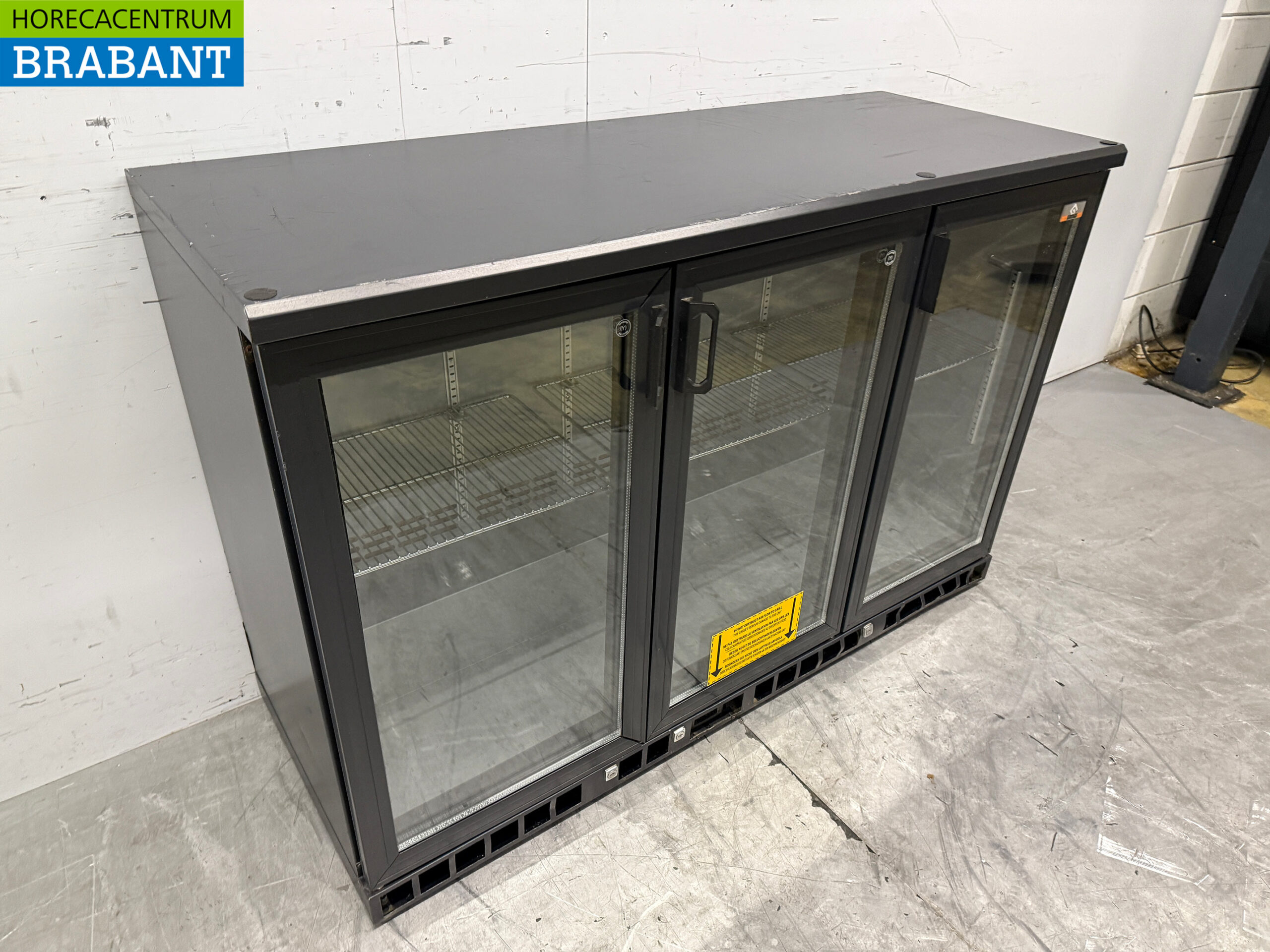 Gamko Bar Cooler 3 Glas-Scharniertüren 135 cm 230V Horeca – Bild 3