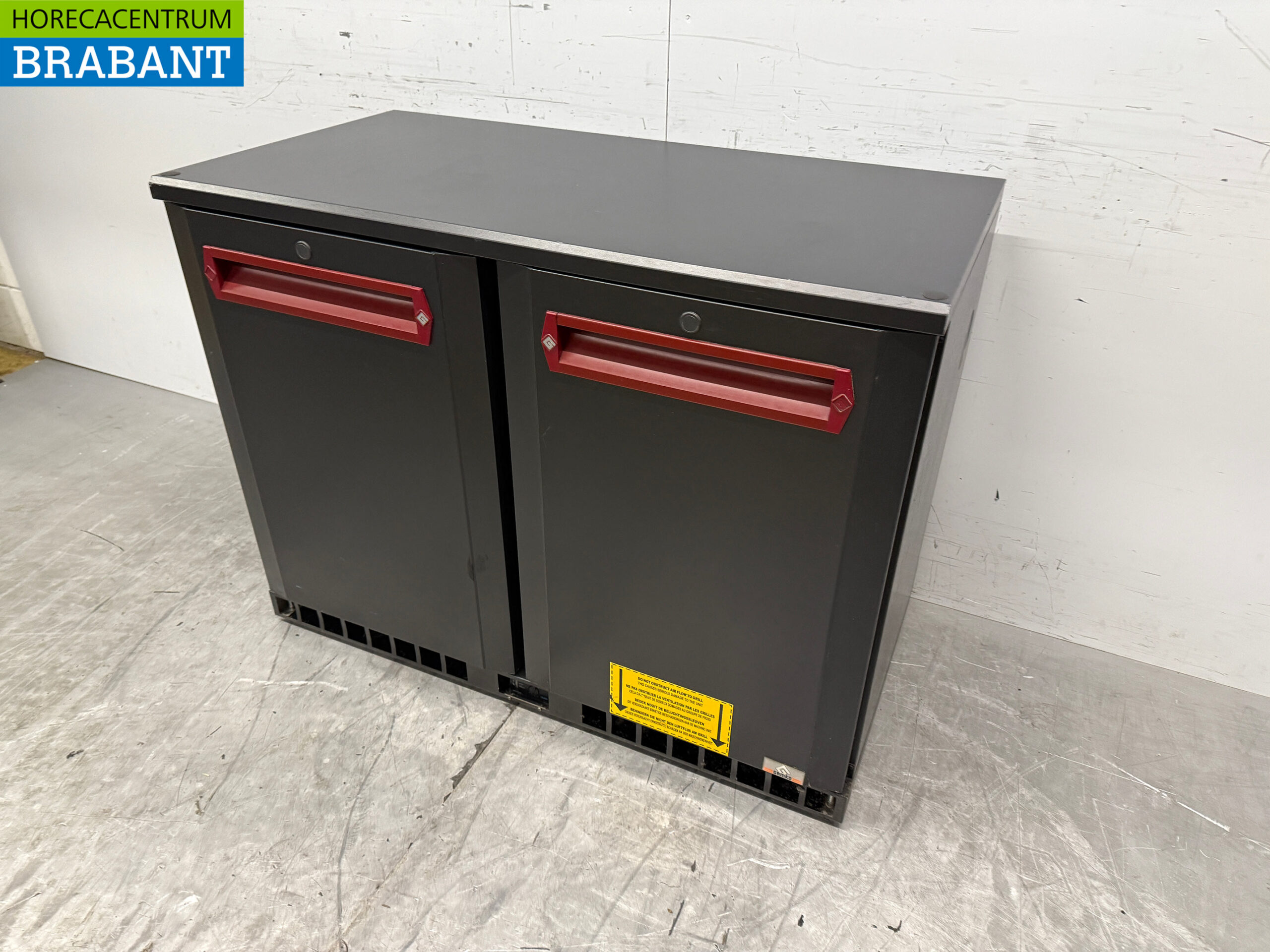 Gamko Bar Cooler 2 Klapptüren 111 cm 230V Horeca – Bild 3