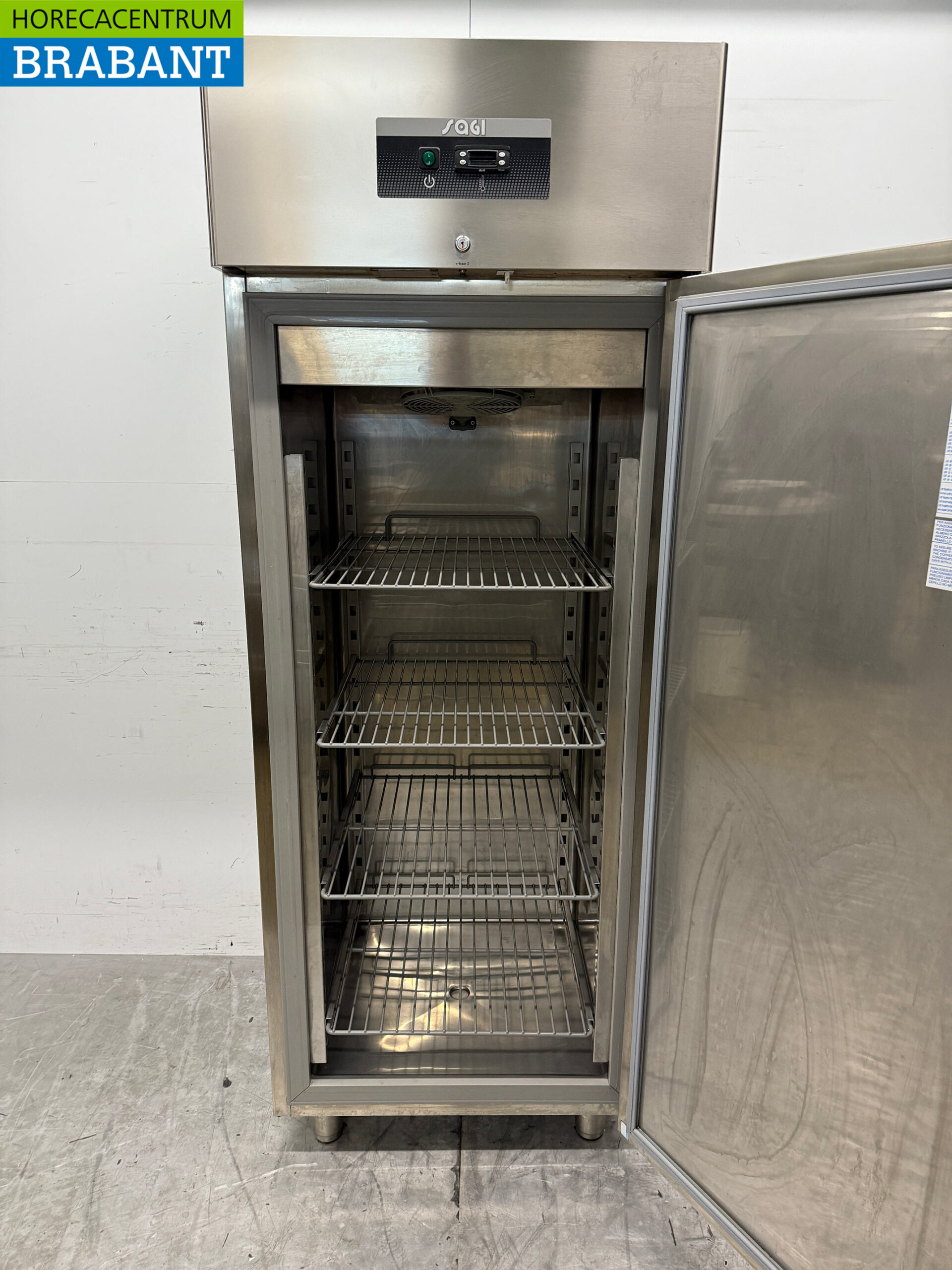 Edelstahl Sagi Gefrierschrank 600 Liter 230V Horeca – Bild 4