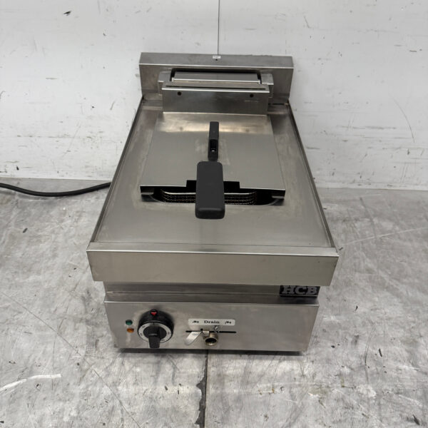 Edelstahl Friteuse Fritteuse 10 Liter 400V Horeca