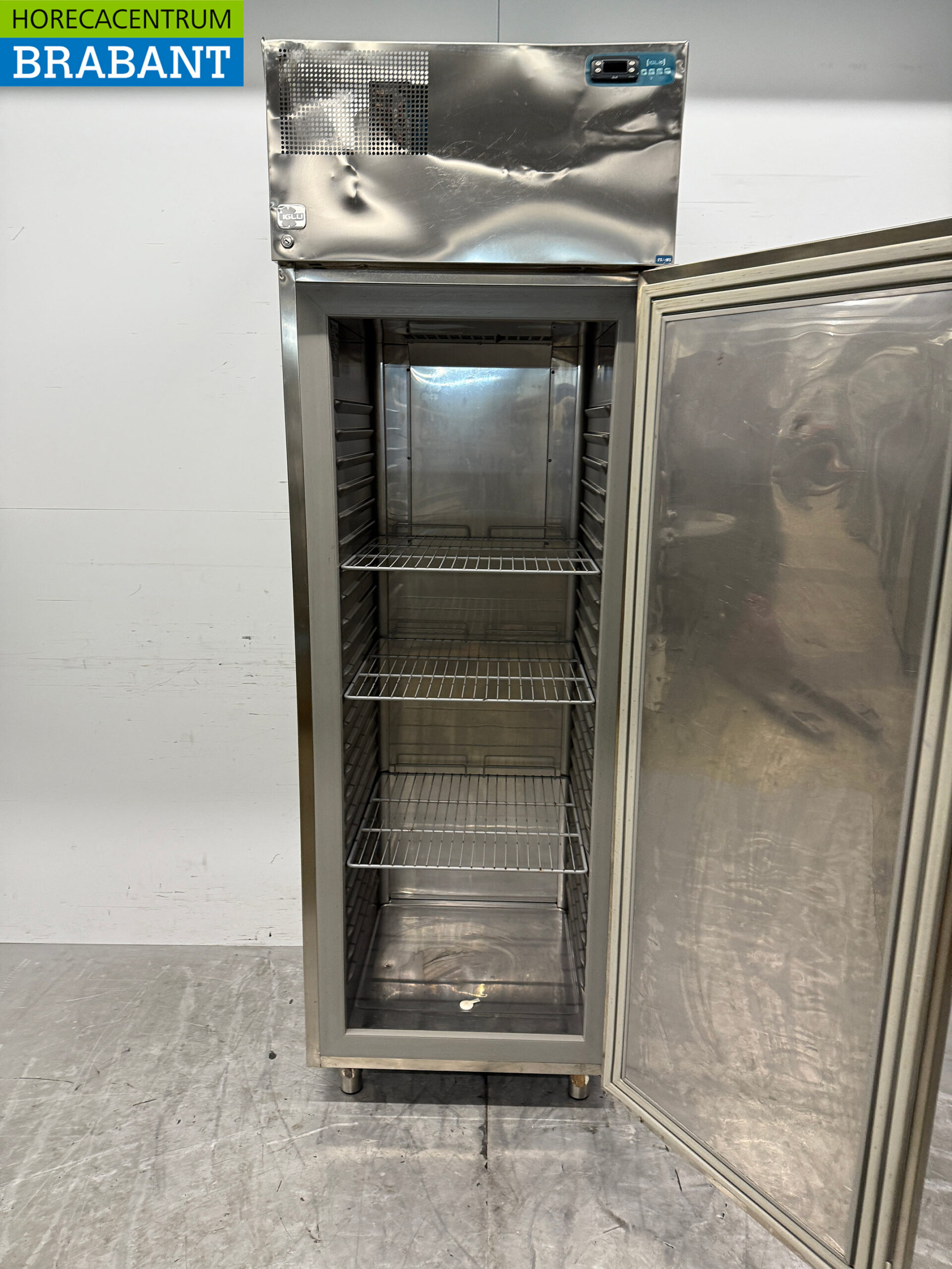 Edelstahl Iglu Kühlschrank 409 Liter 230V Horeca – Bild 4