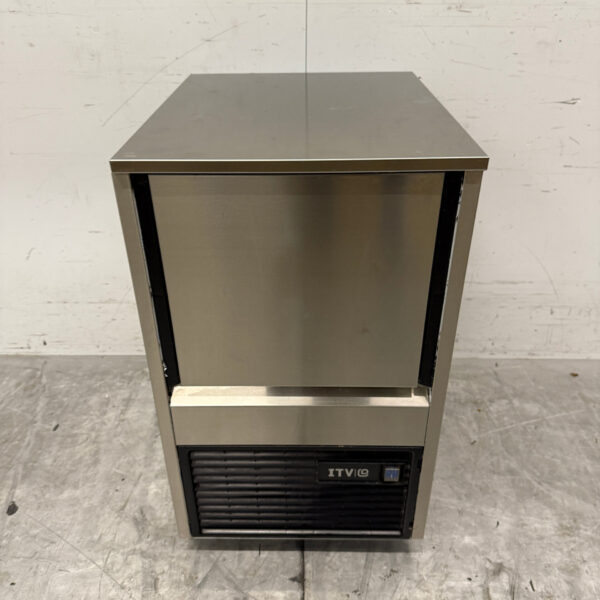 Edelstahl ITV Eiswürfelmaschine 25 kg/24h Bunker 6 Kilo 230V Horeca