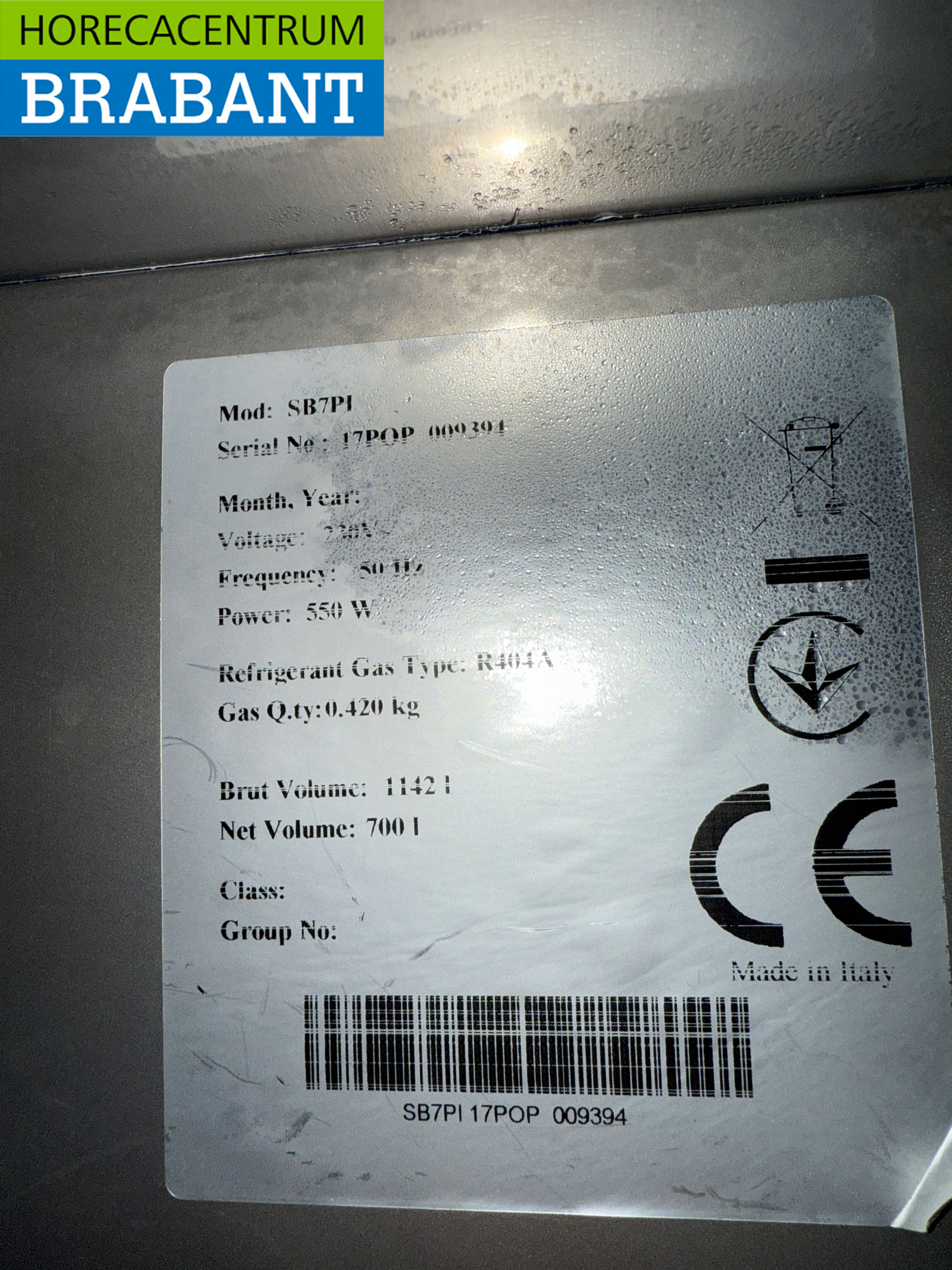 Edelstahl Ecofrost Kühlschrank Kühlung 650 Liter 230V Horeca (kopie) (kopie) – Bild 6