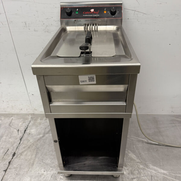 Edelstahl Friteuse 12 Liter 400V Horeca