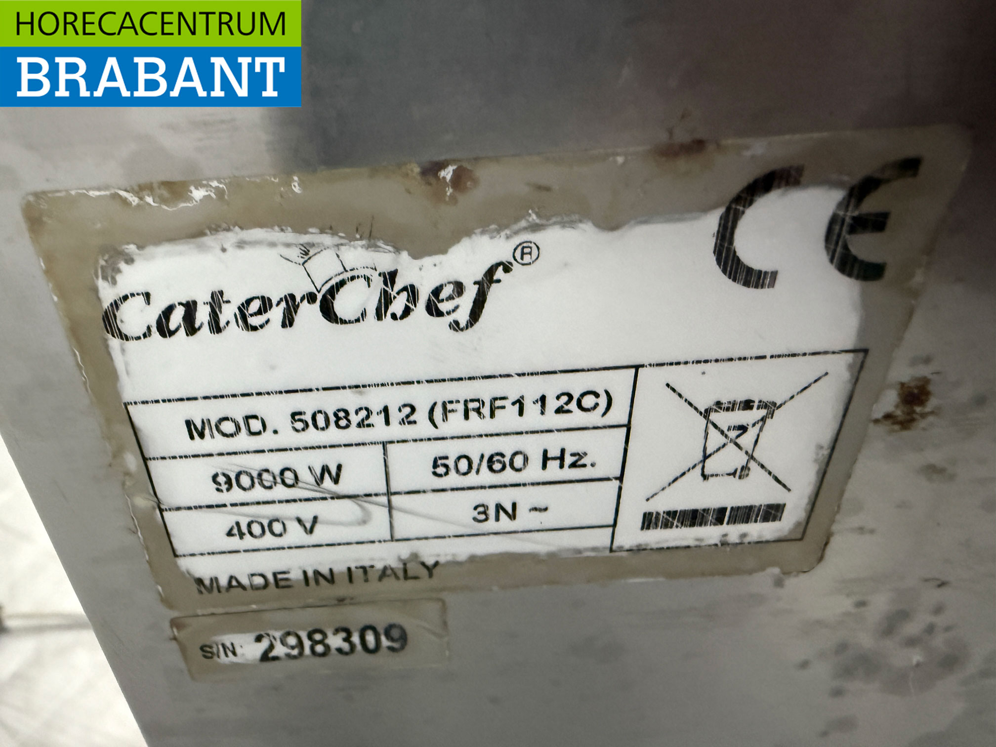 Edelstahl Friteuse 12 Liter 400V Horeca – Bild 6