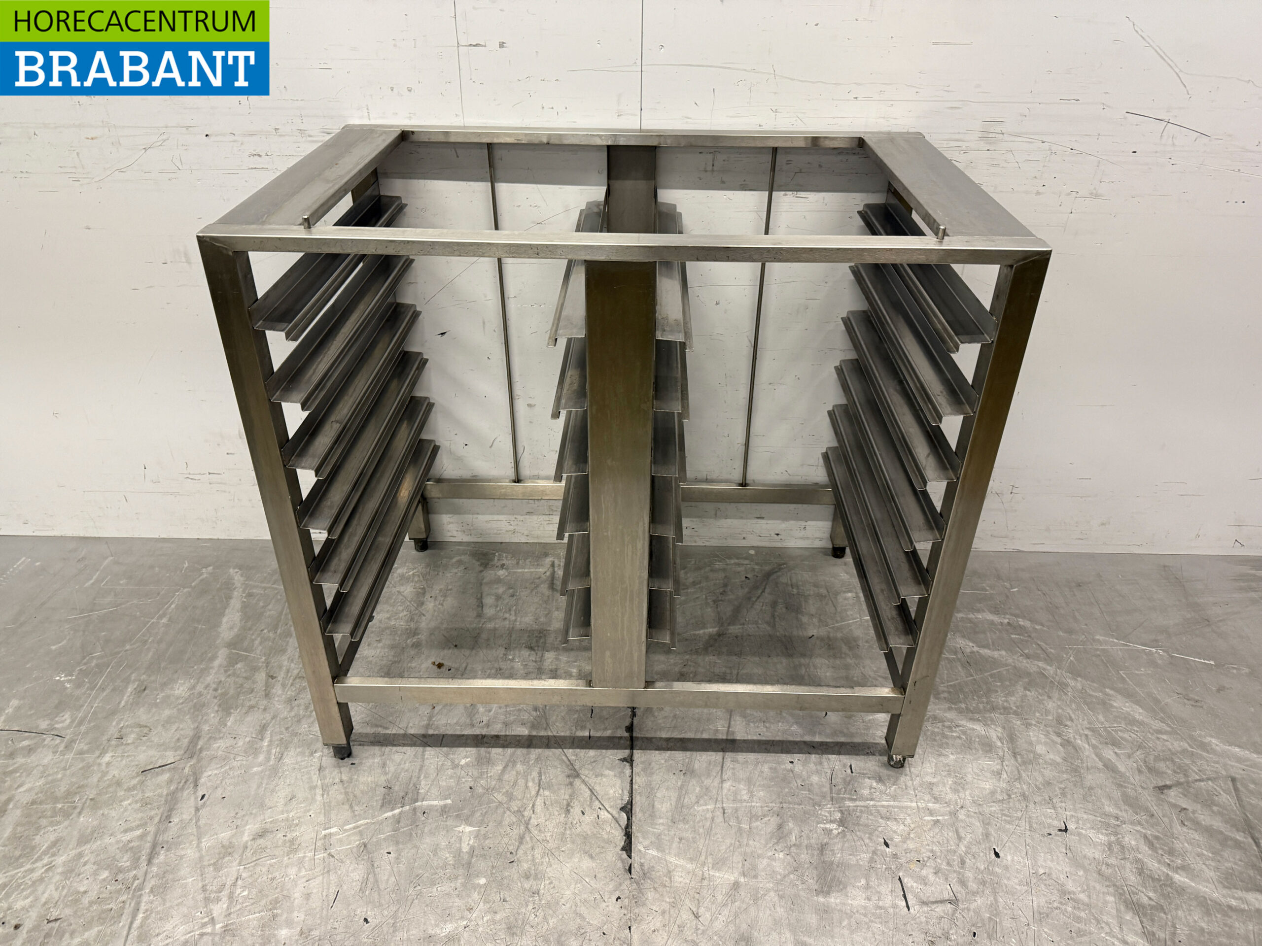 Edelstahlsockel für Backofen 98 x 61 x 90,5 cm Horeca