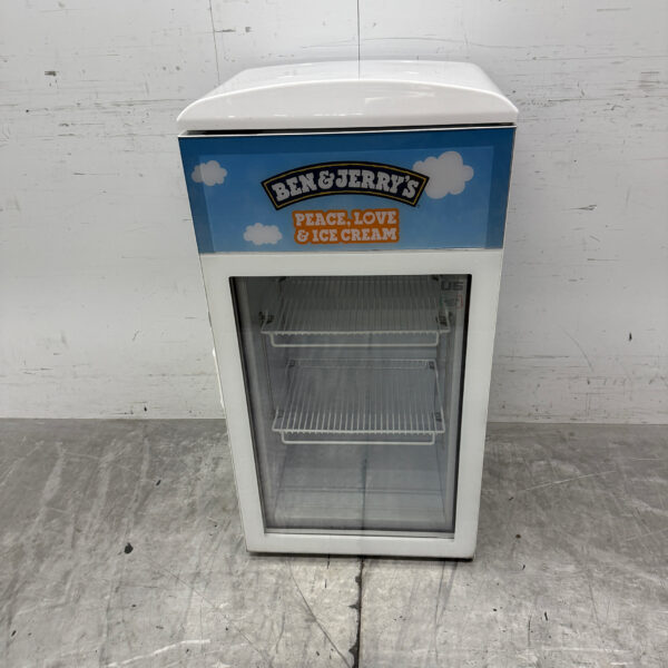 Ben & Jerry's Glastür-Gefrierschrank 79 Liter 230V Horeca