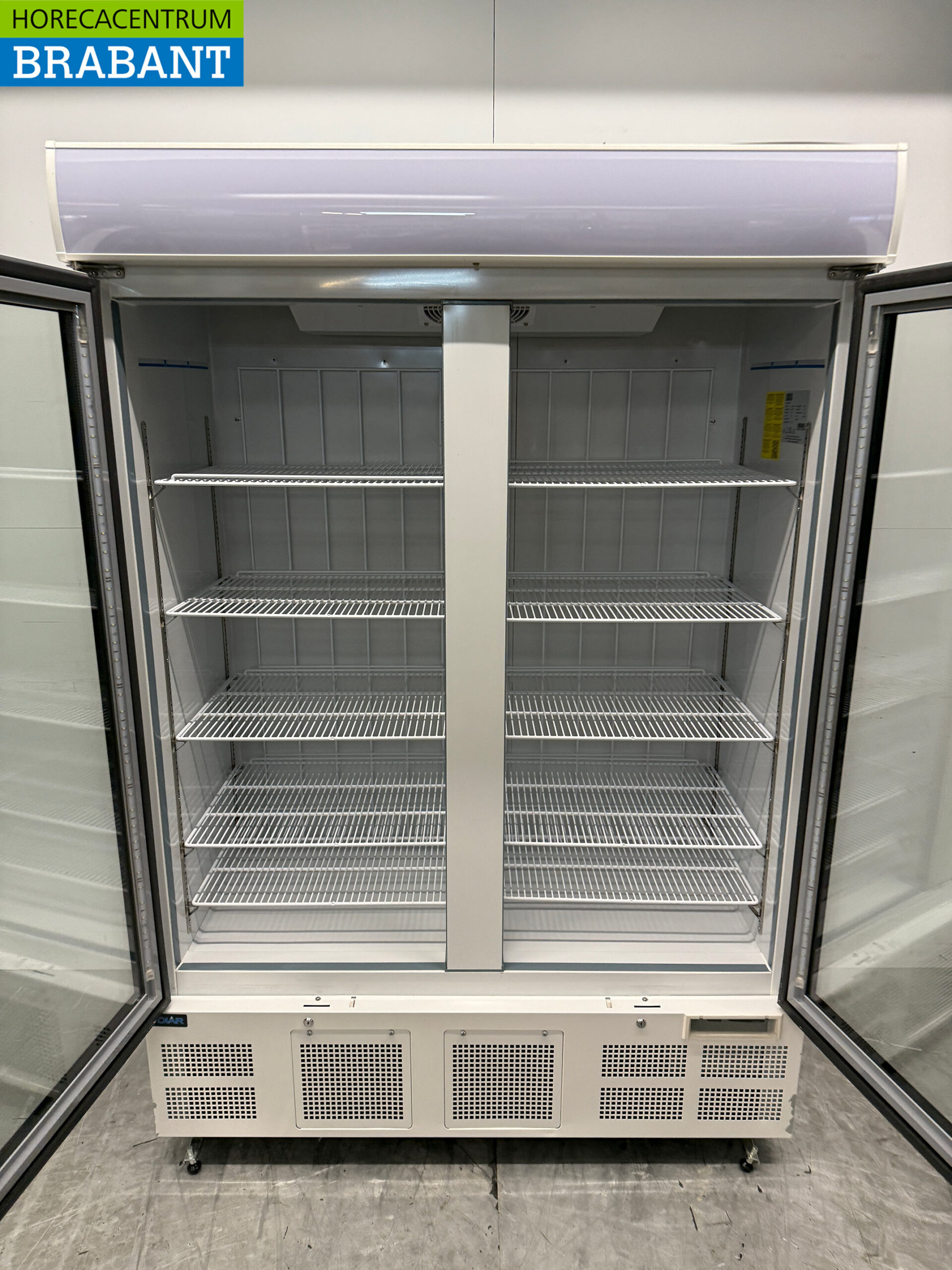 Polar Glastür-Gefrierschrank Gefrierschrank mit Glastüren 920 Liter 230V Horeca – Bild 4