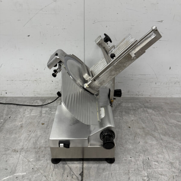 Edelstahl Schneideautomat Fleischschneidemaschine 300 mm 230V Catering Metzgerei