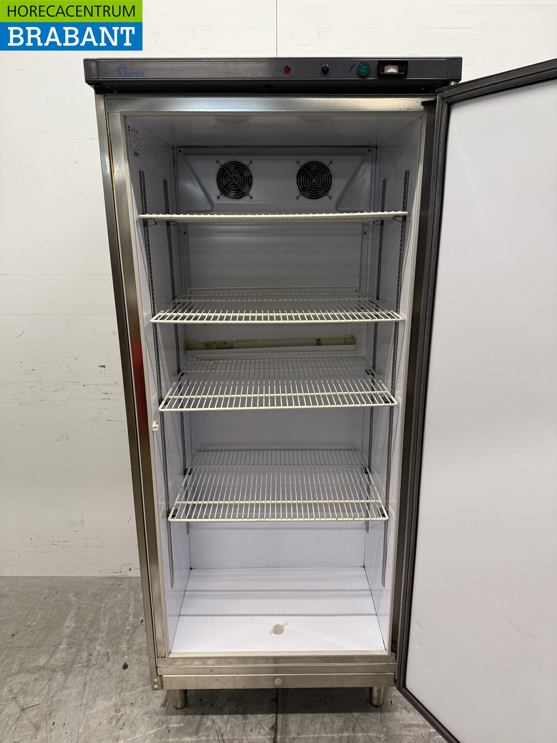 Edelstahl Jumbo-Kühlschrank 521 Liter 230V Horeca – Bild 4