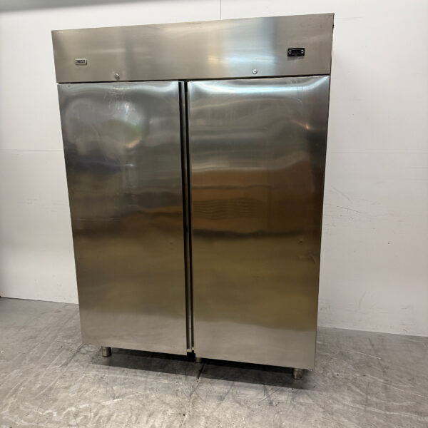 Zanussi Doppeltüriger Kühlschrank aus Edelstahl 1300 Liter 230V Horeca