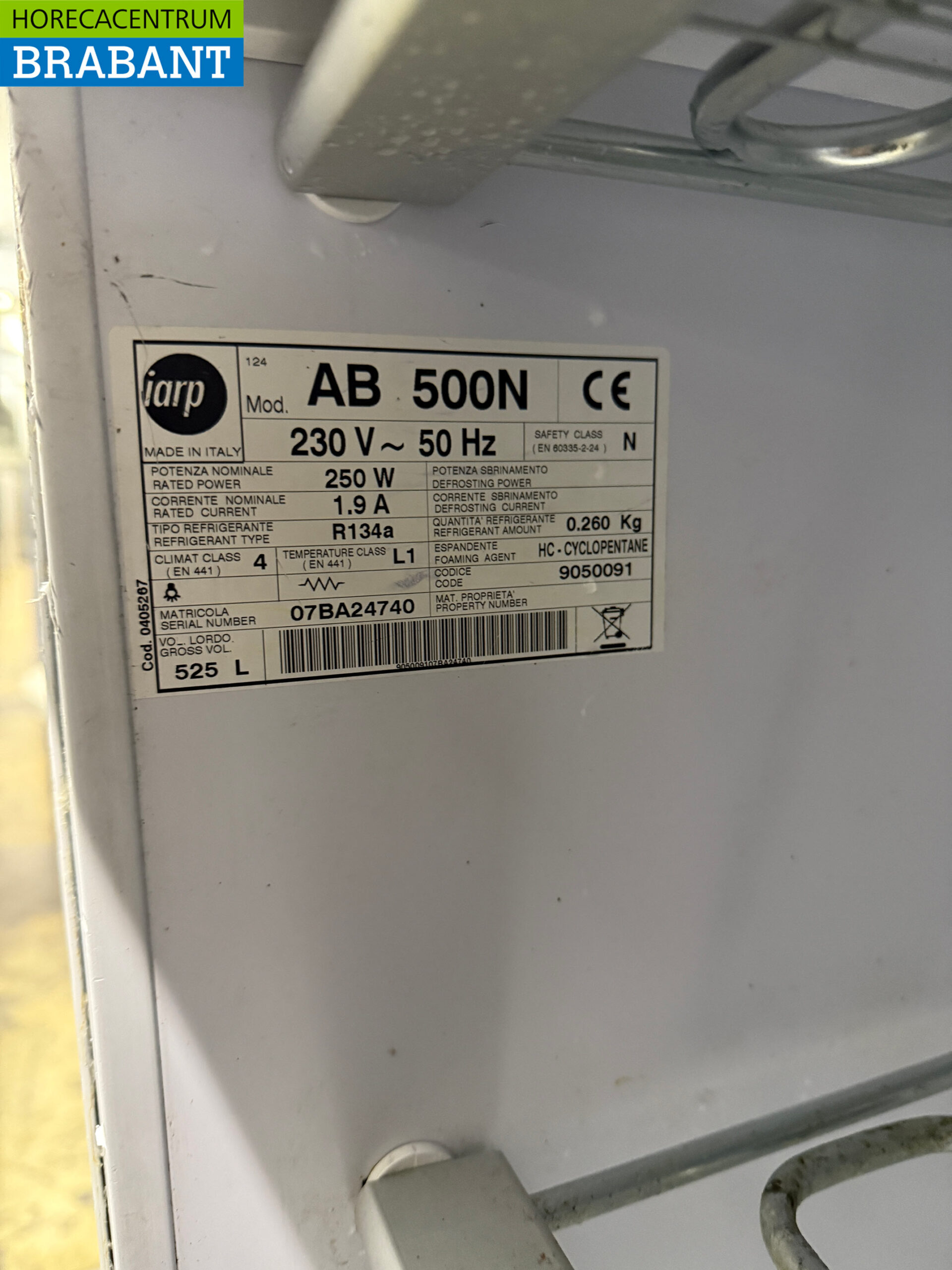 Jumbo Gefrierschrank 525 Liter 230V Horeca – Bild 5