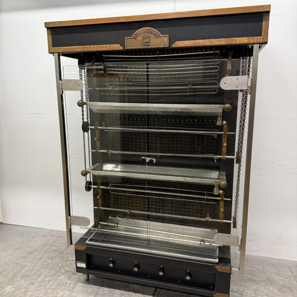 Ubert FF36 E Vertikaler Hähnchengrill Grill 6 Spieße 400V Horeca