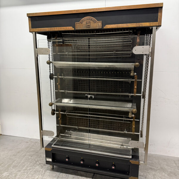 Ubert FF36 E Vertikaler Hähnchengrill Grill 6 Spieße 400V Horeca