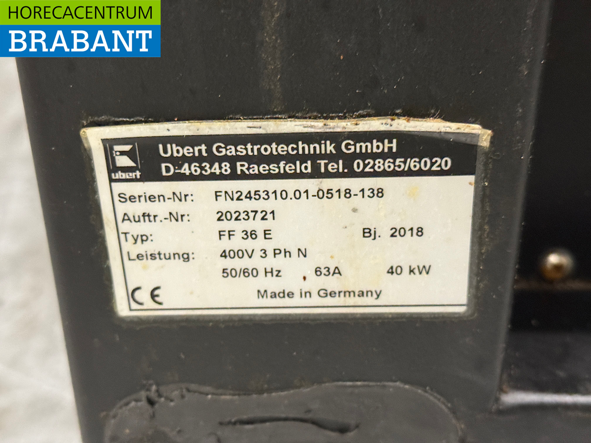 Ubert FF36 E Vertikaler Hähnchengrill Grill 6 Spieße 400V Horeca – Bild 6