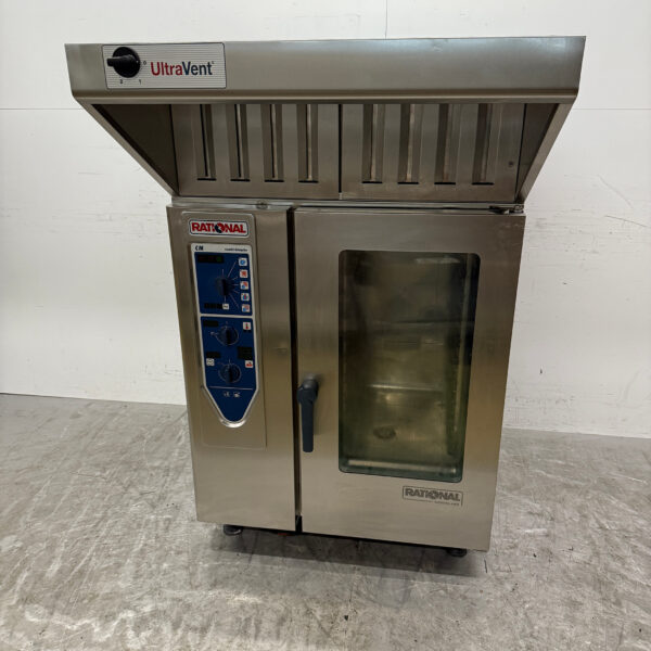 Rostfreier Stahl Rational CM 101 Combisteamer 10 x 1/1 GN 400V Horeca