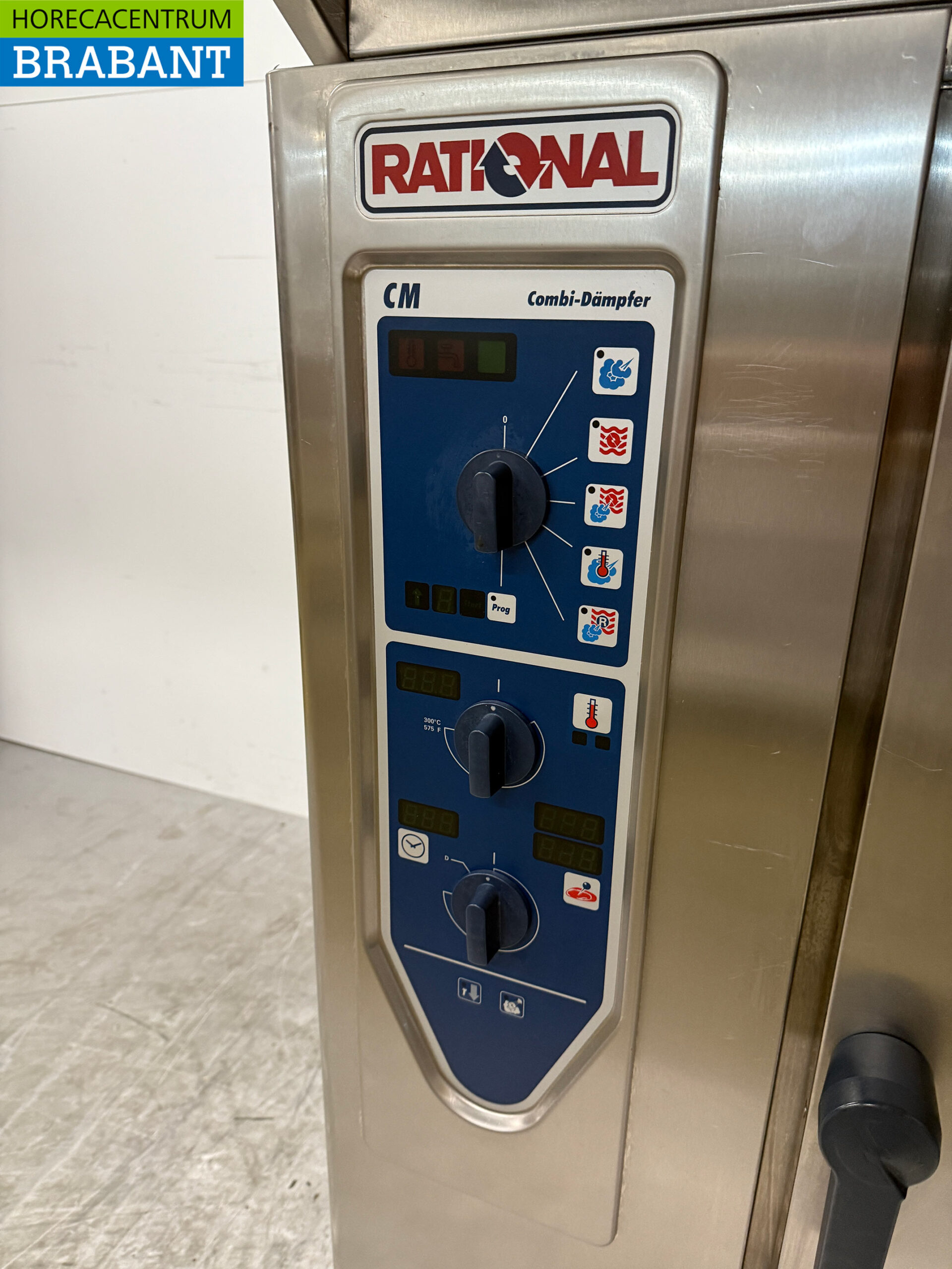 Rostfreier Stahl Rational CM 101 Combisteamer 10 x 1/1 GN 400V Horeca – Bild 4