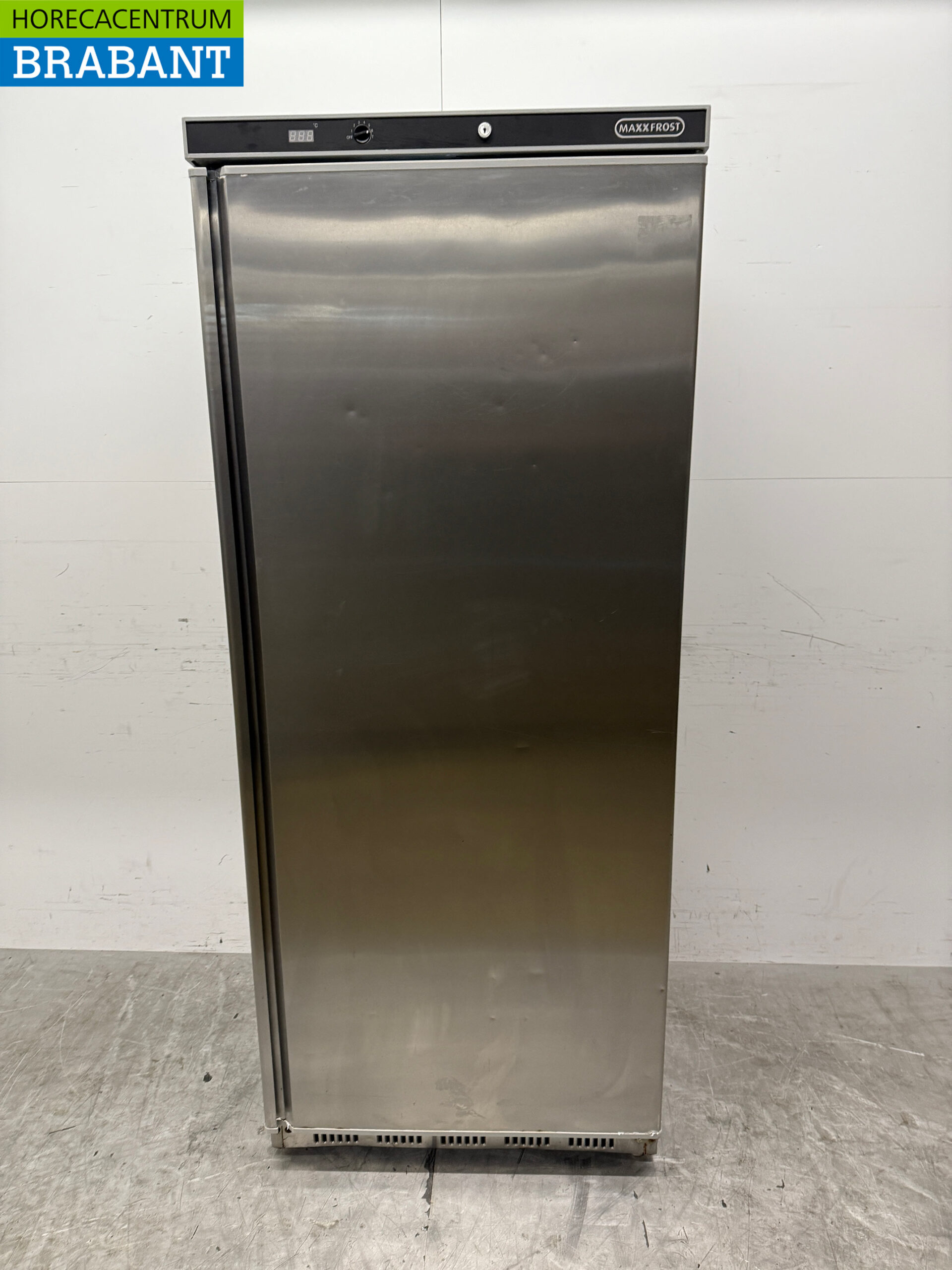 Edelstahl Maxxfrost Kühlschrank 570 Liter 230V Horeca